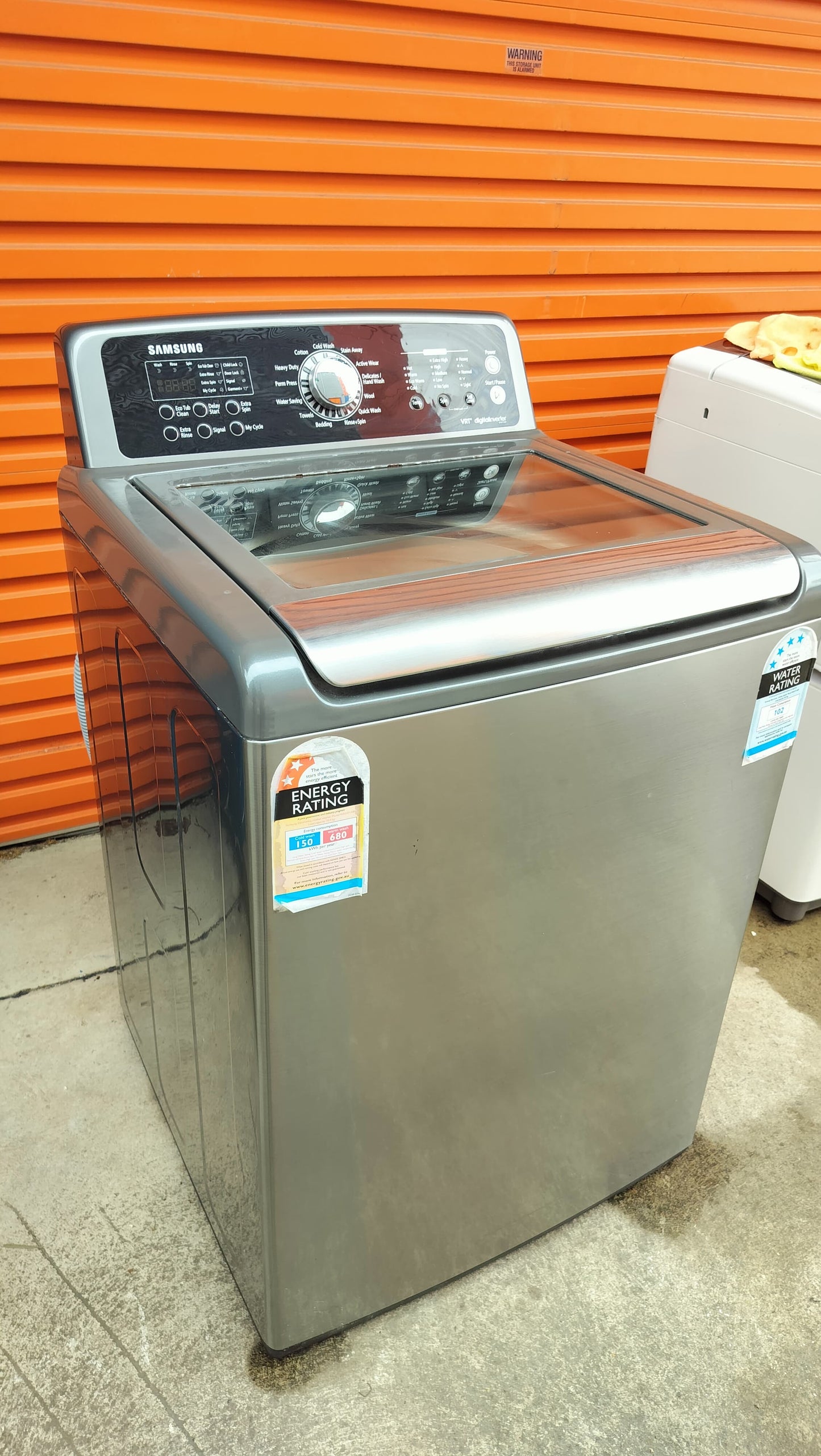 **SAMSUNG  10 KGS TOP LOADER WASHING MACHINE**