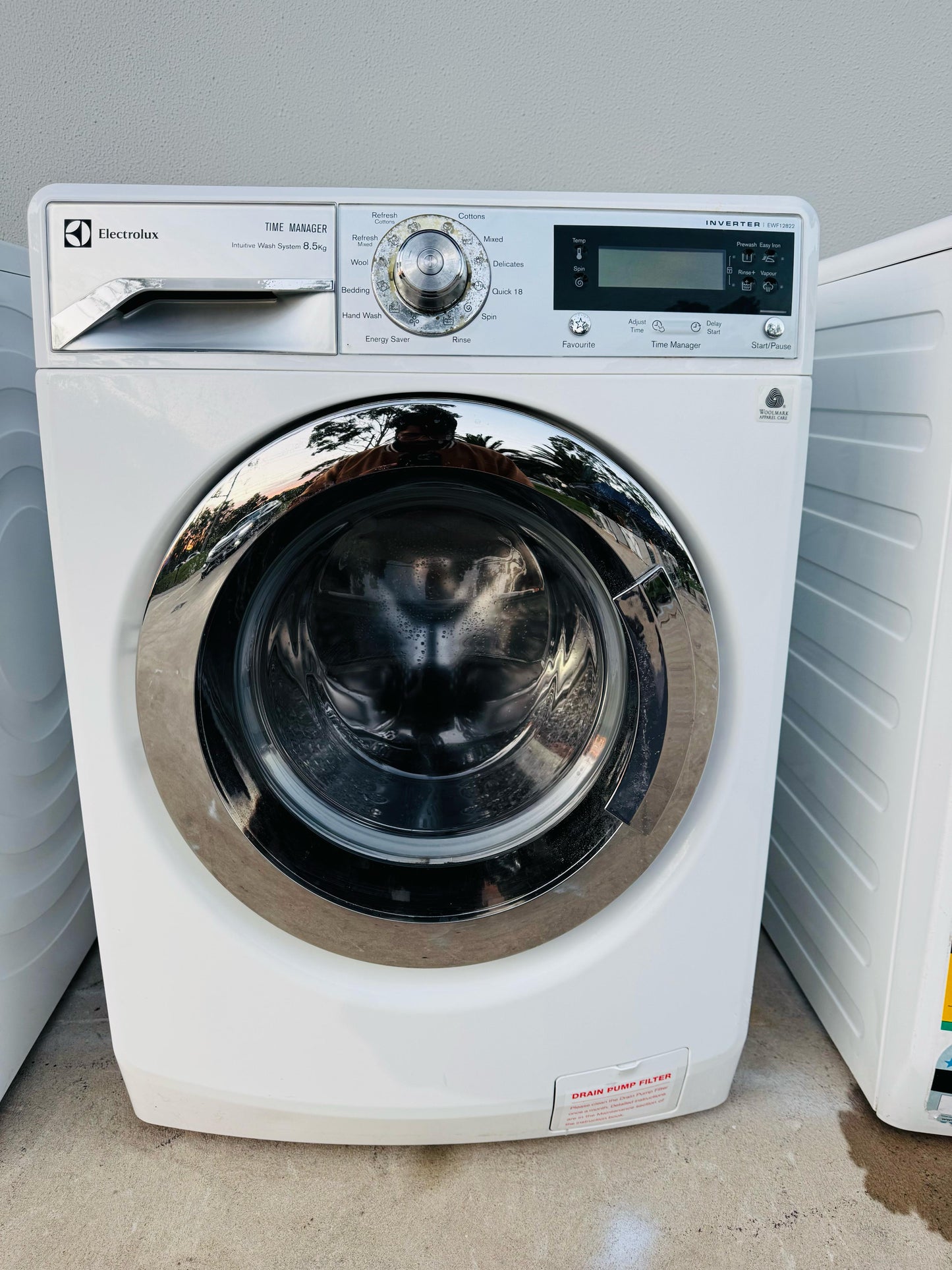 **ELECTROLUX 8.5 KGS FRONT LOADER WASHING MACHINE**