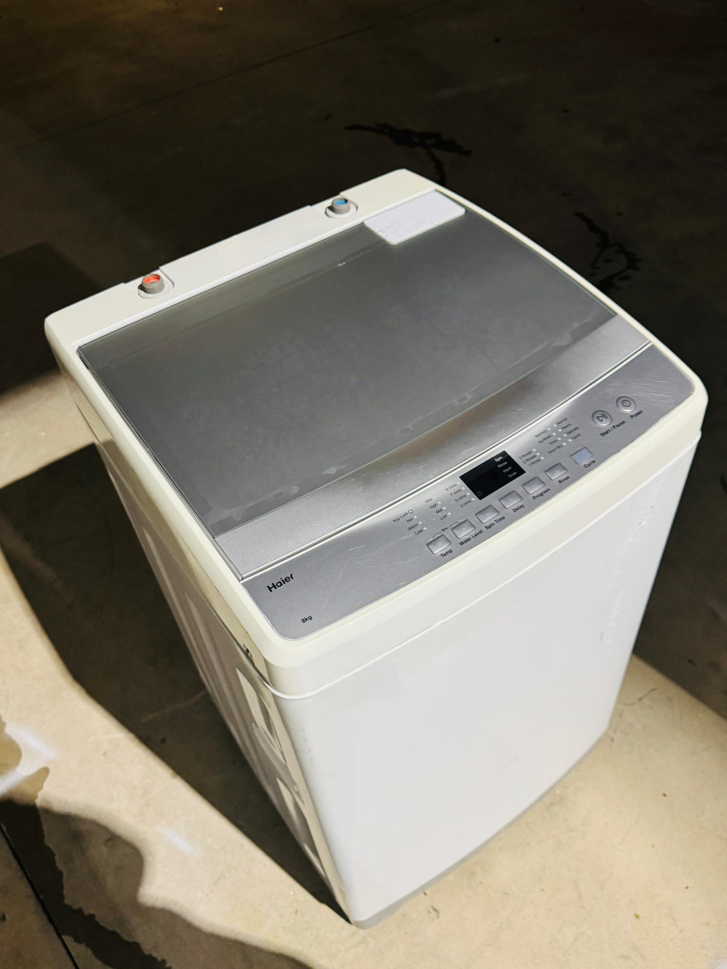 **HAIER 8KGS TOP LOADER WASHING MACHINE**