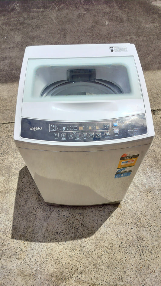 **WHIRLPOOL 10 KGS TOP LOADER WASHING MACHINE**