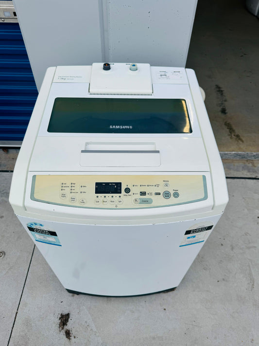 **SAMSUNG 7.5KGS TOP LOADER WASHING MACHINE**