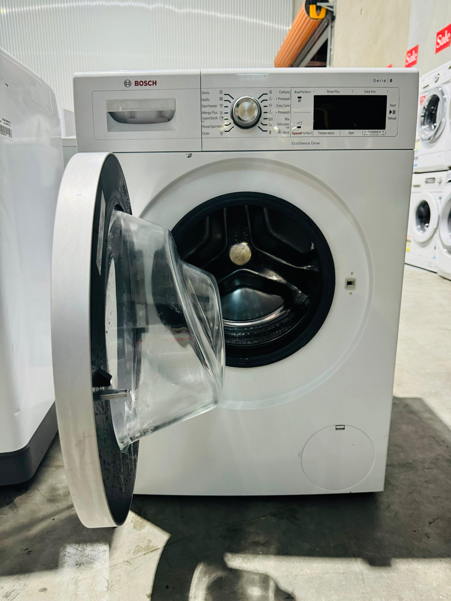 **BOSCH 8kg FRONT LOADER WASHING MACHINE**