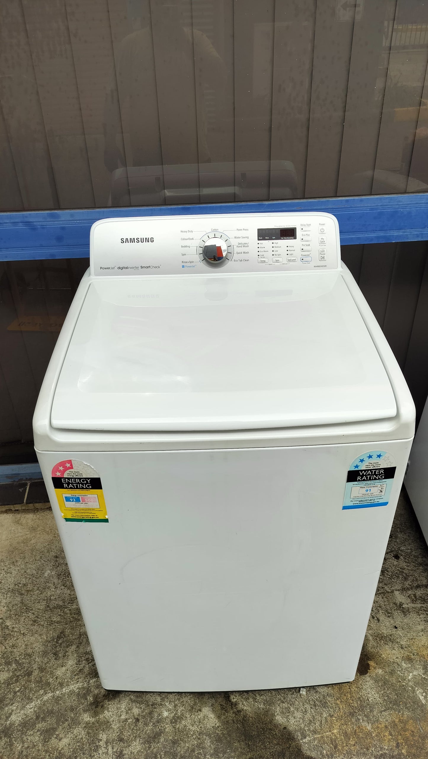 **SAMSUNG 9 KGS TOP LOADER WASHING MACHINE**