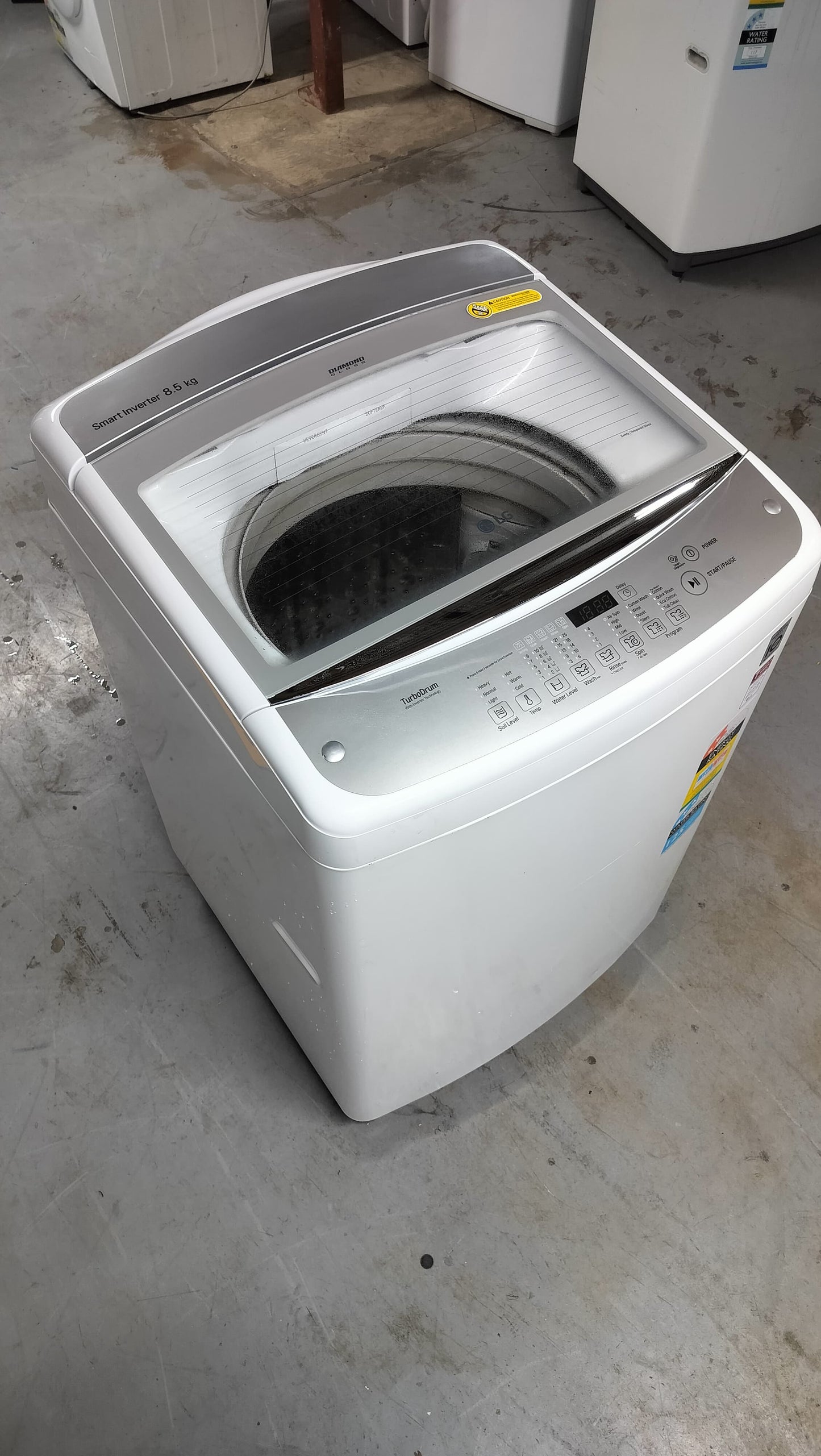 **LG 8.5 KGS TOPLOADER WASHING MACHINE**