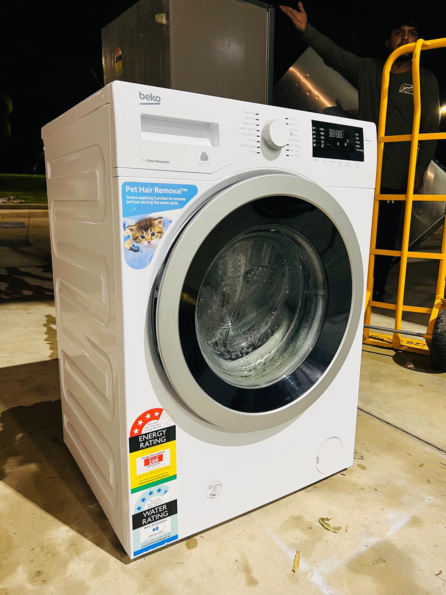 **BEKO 7KGS FRONT LOADER WASHING MACHINE**