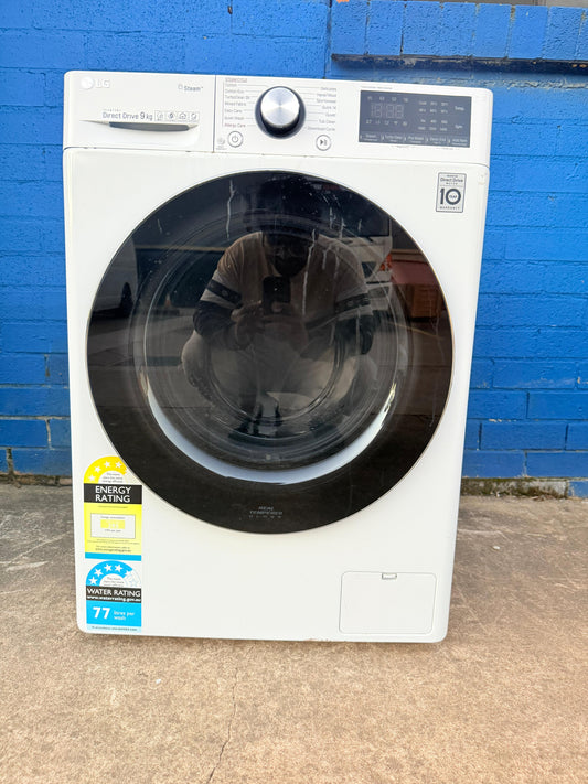 **LG 9KGS FRONT LOADER WASHING MACHINE**
