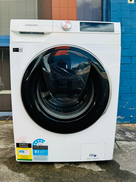 **SAMSUNG 9.5KGS FRONT LOADER WASHING MACHINE**