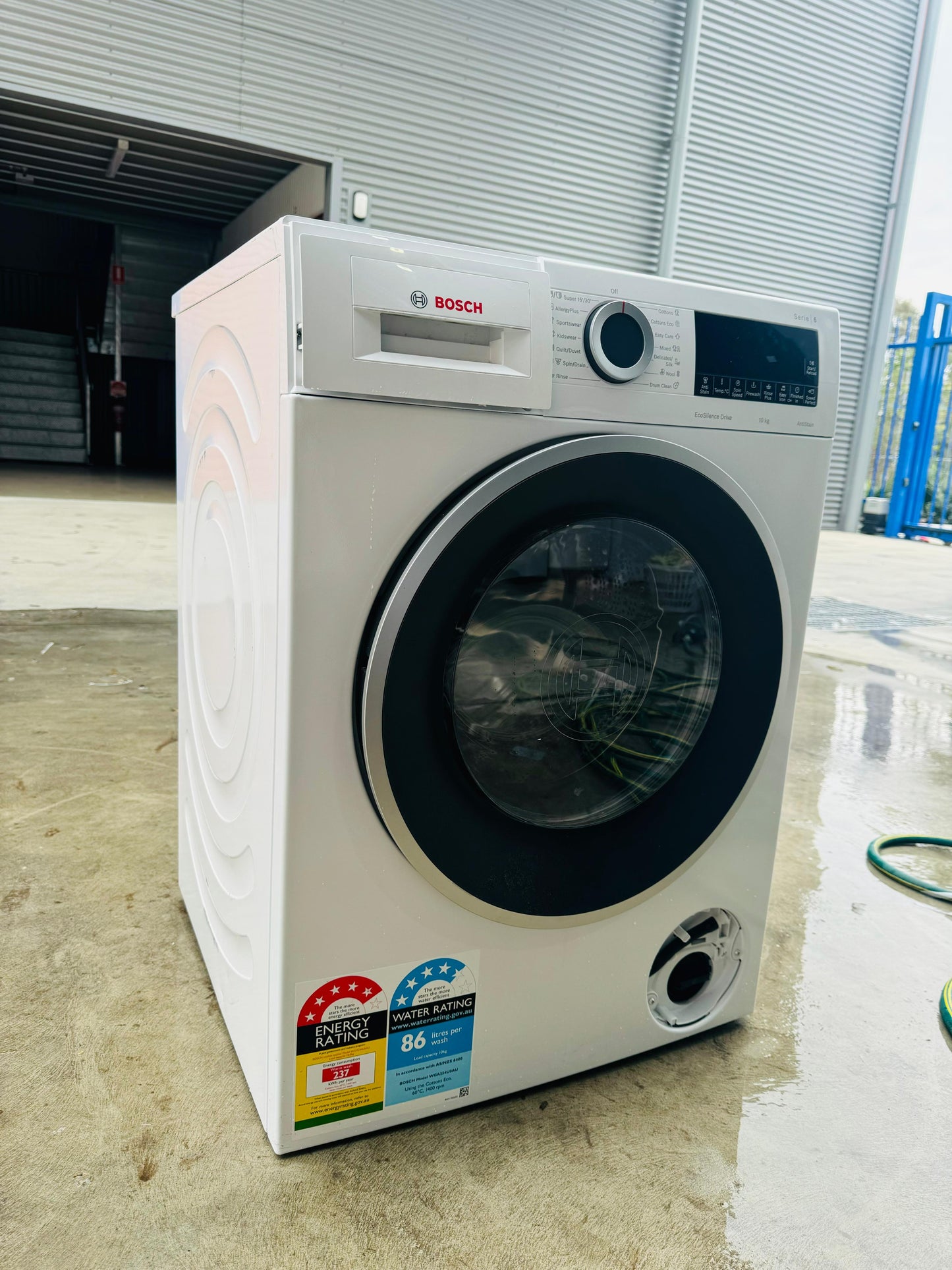 **BOSCH 10KGS FRONT LOADER WASHING MACHINE**