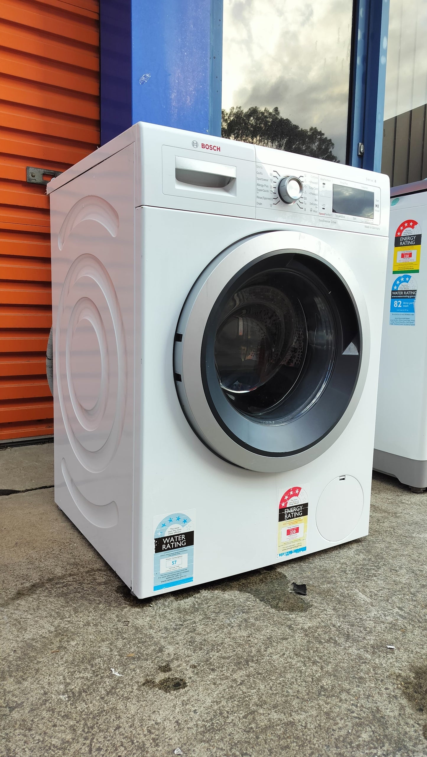 **BOSCH 8kg FRONT LOADER WASHING MACHINE**