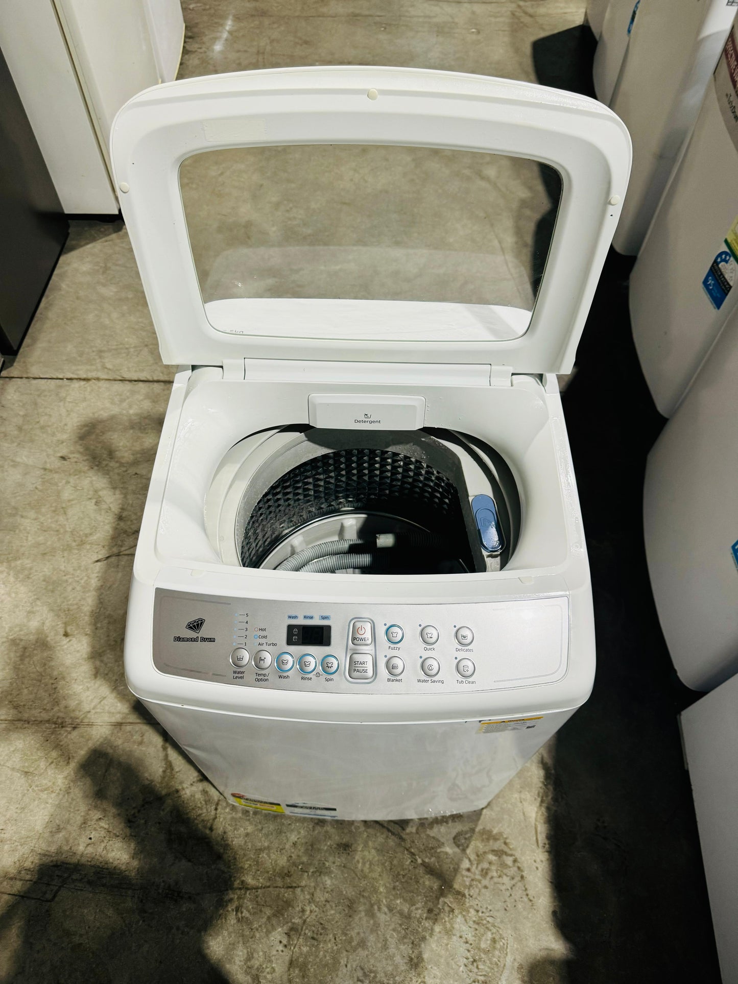 **SAMSUNG 5.5KGS TOP LOADER WASHING MACHINE**