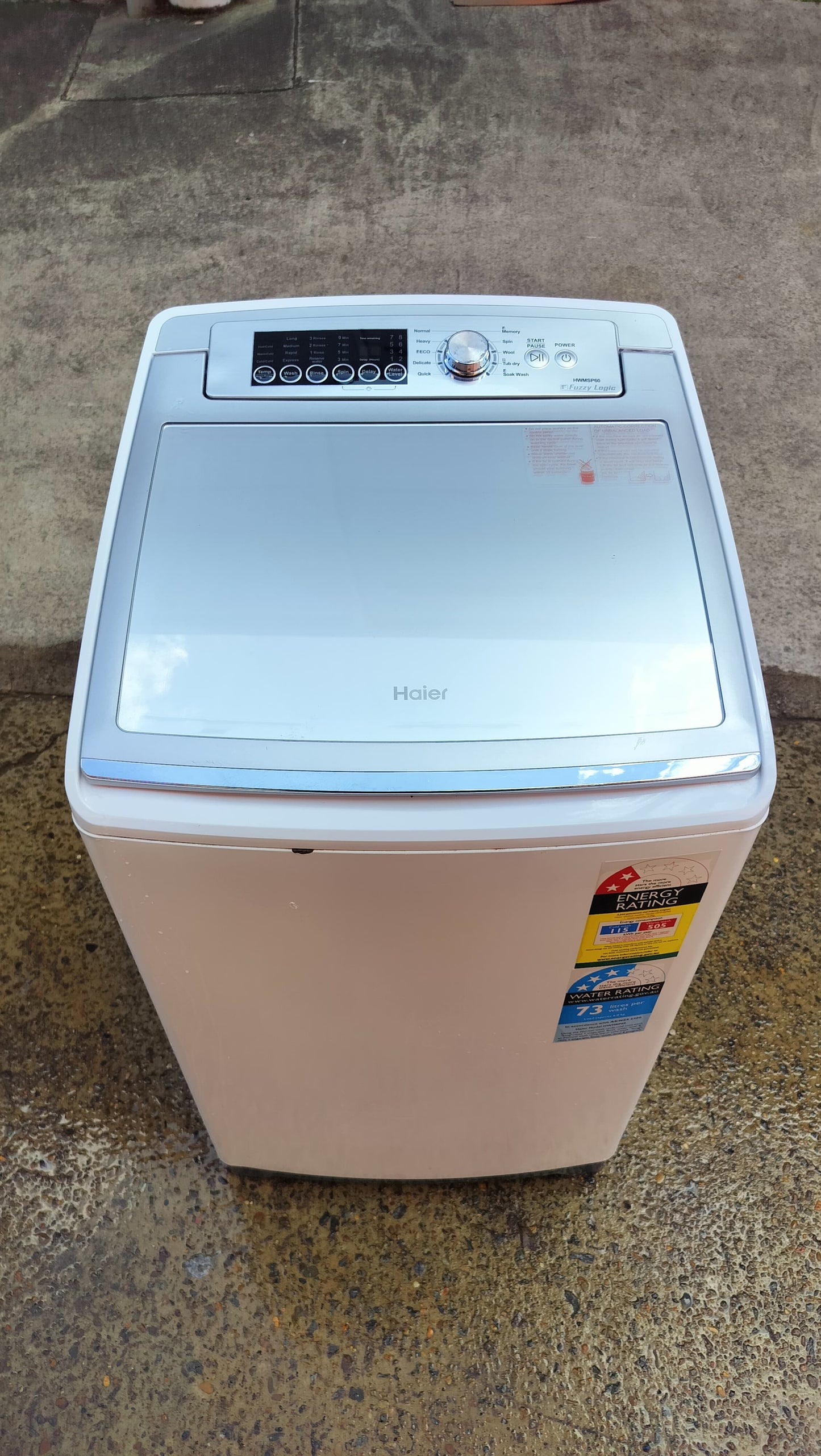 **HAIER 6 KGS TOPLOADER WASHING MACHINE**