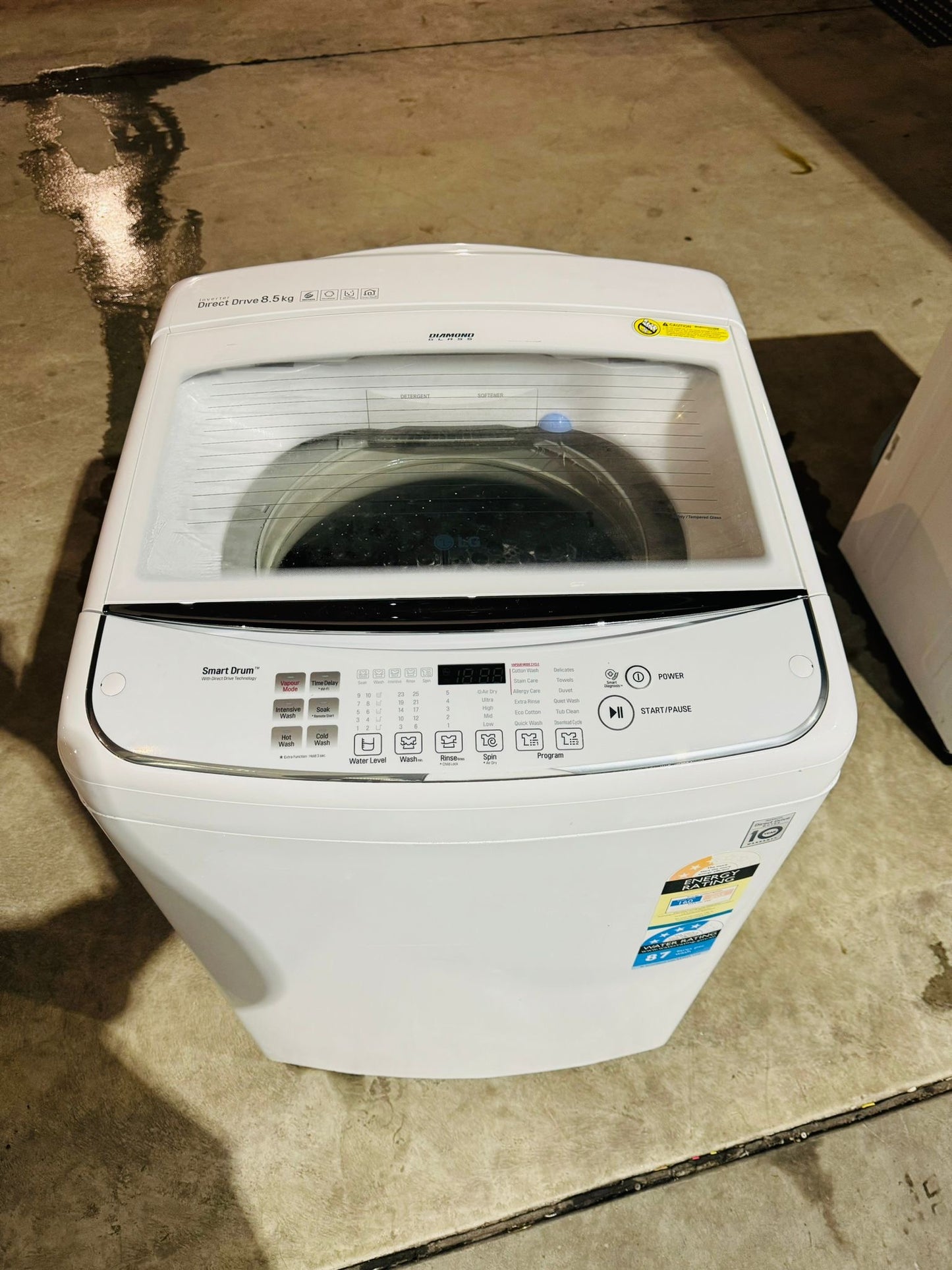 **LG 8.5 KGS TOP LOADER WASHING MACHINE**