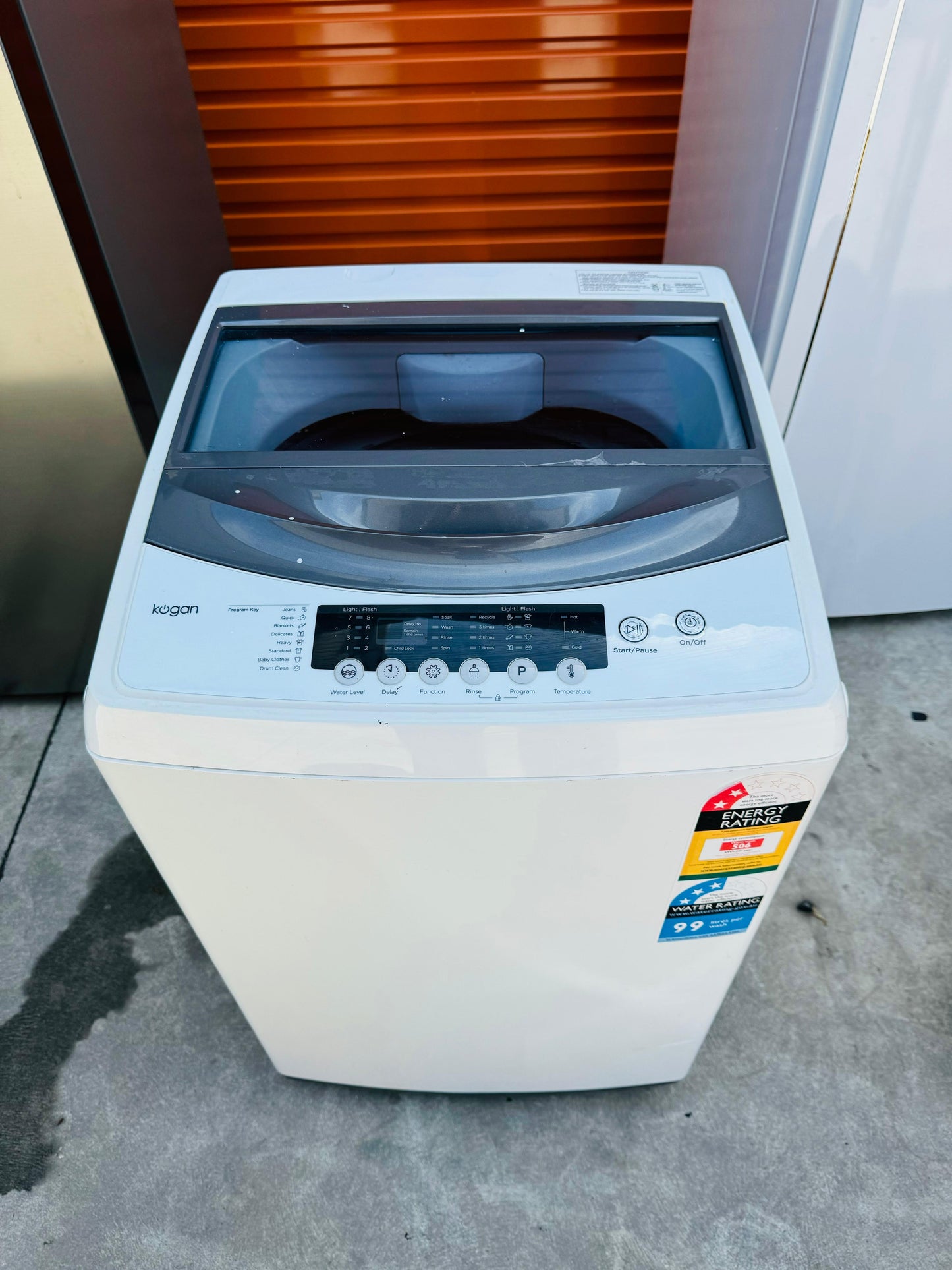 **KOGAN 7KGS TOP LOADER WASHING MACHINE**