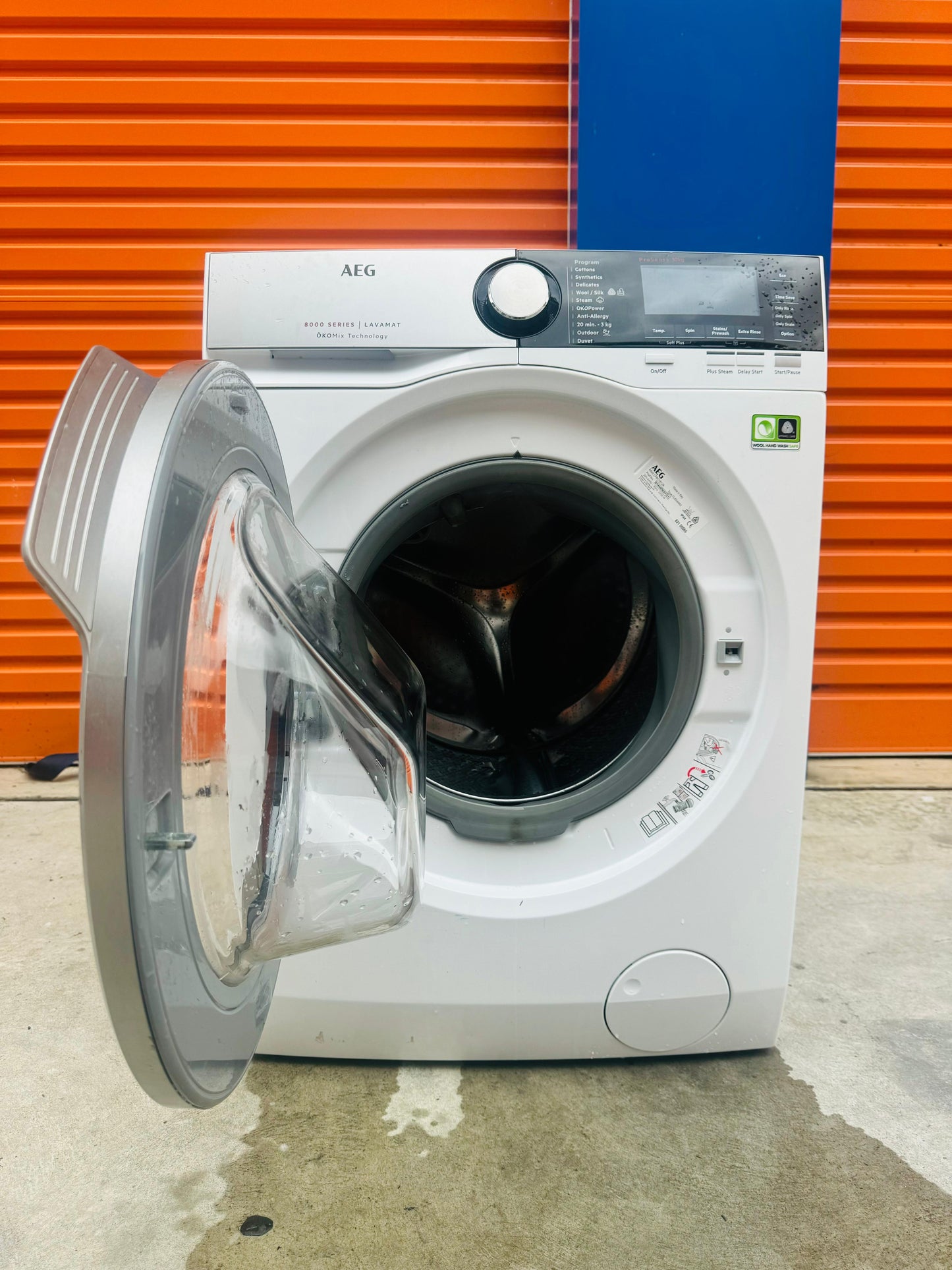 **AEG 10KGS FRONT LOADER WASHING MACHINE**