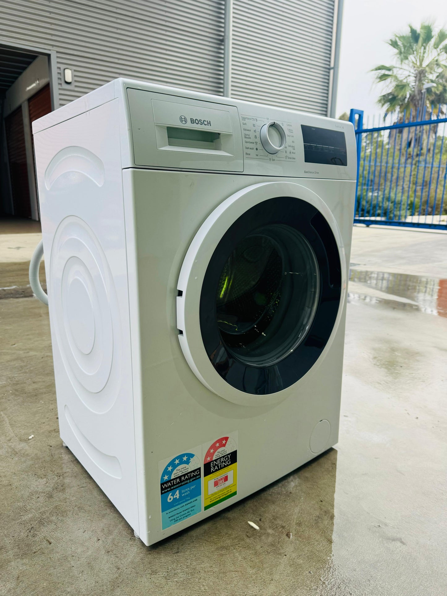 **BOSCH 7.5KGS FRONT LOADER WASHING MACHINE**