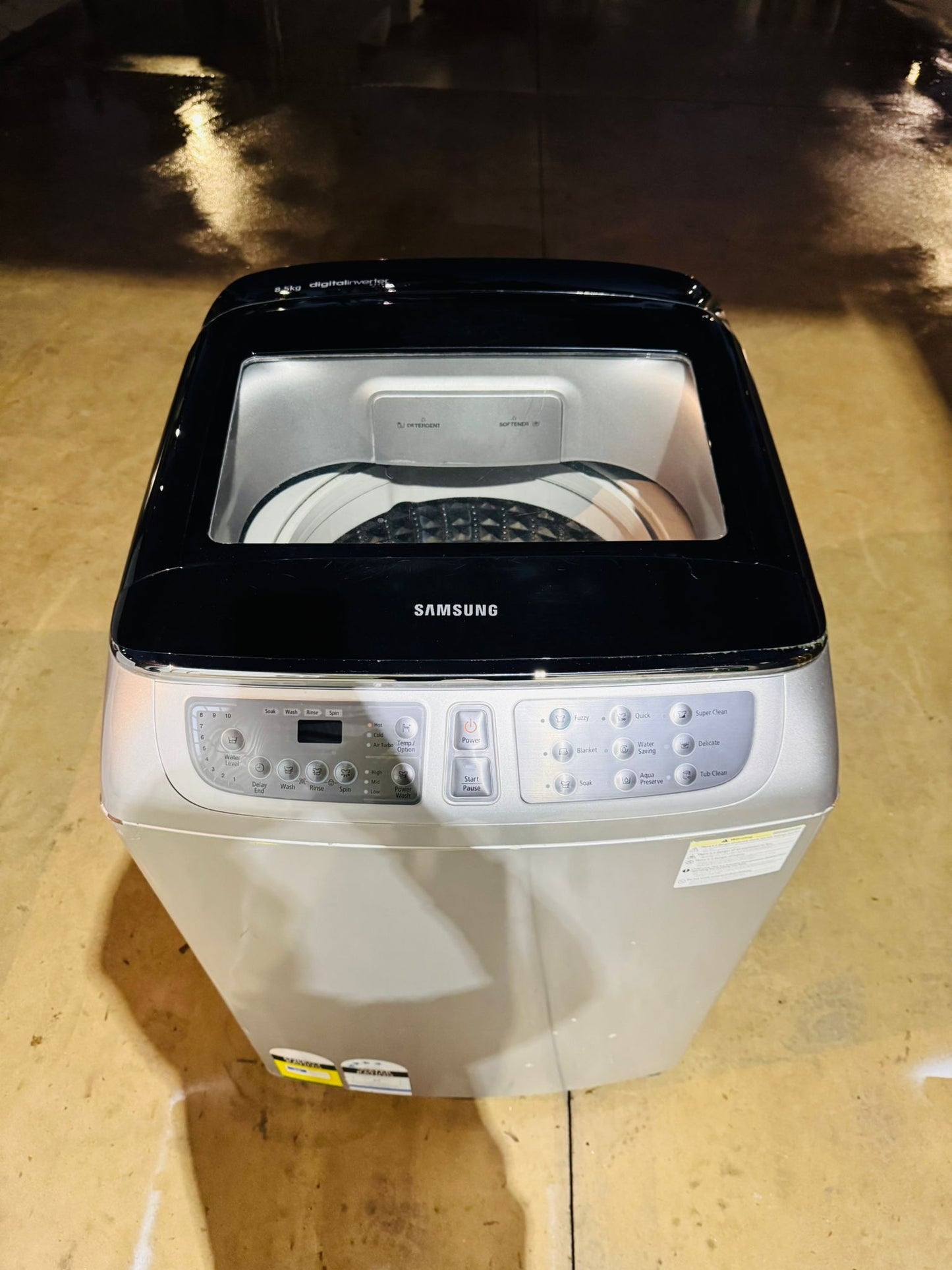 **SAMSUNG 8.5 KGS TOP LOADER WASHING MACHINE**