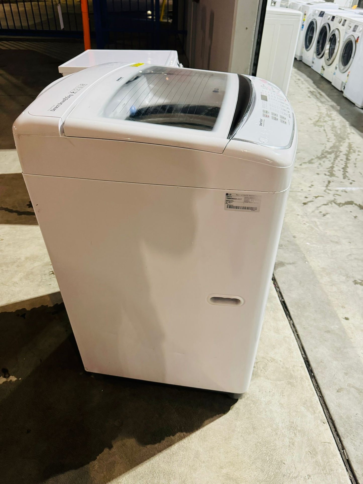 **LG 8.5 KGS TOP LOADER WASHING MACHINE**