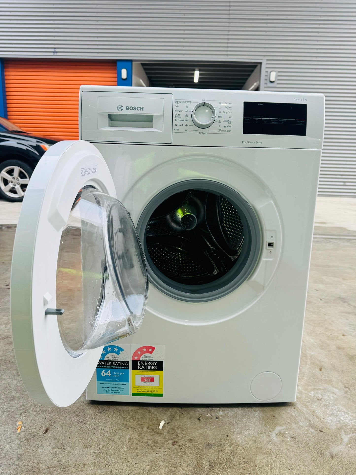 **BOSCH 7.5KGS FRONT LOADER WASHING MACHINE**