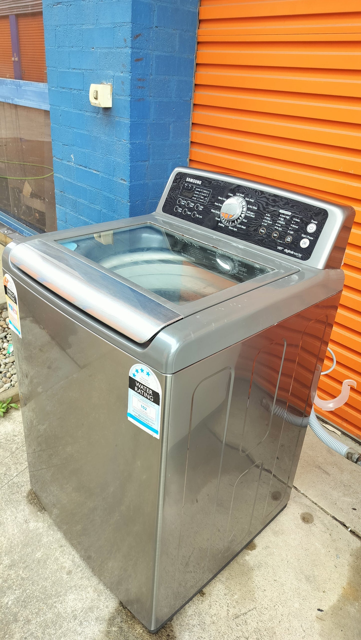 **SAMSUNG  10 KGS TOP LOADER WASHING MACHINE**