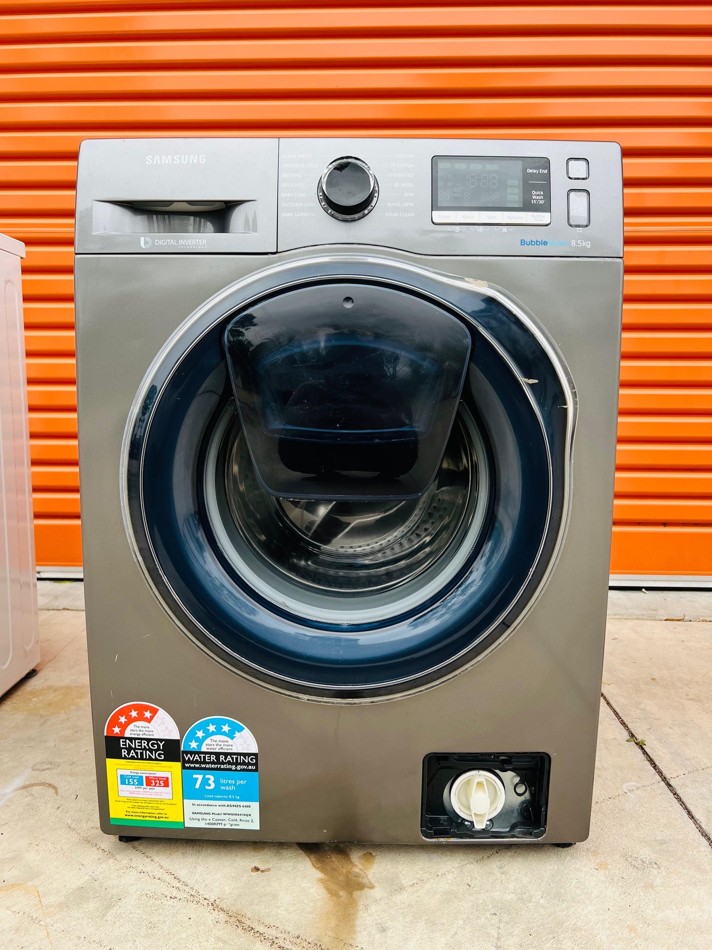 **SAMSUNG 8.5 KGS FRONT LOADER WASHING MACHINE**