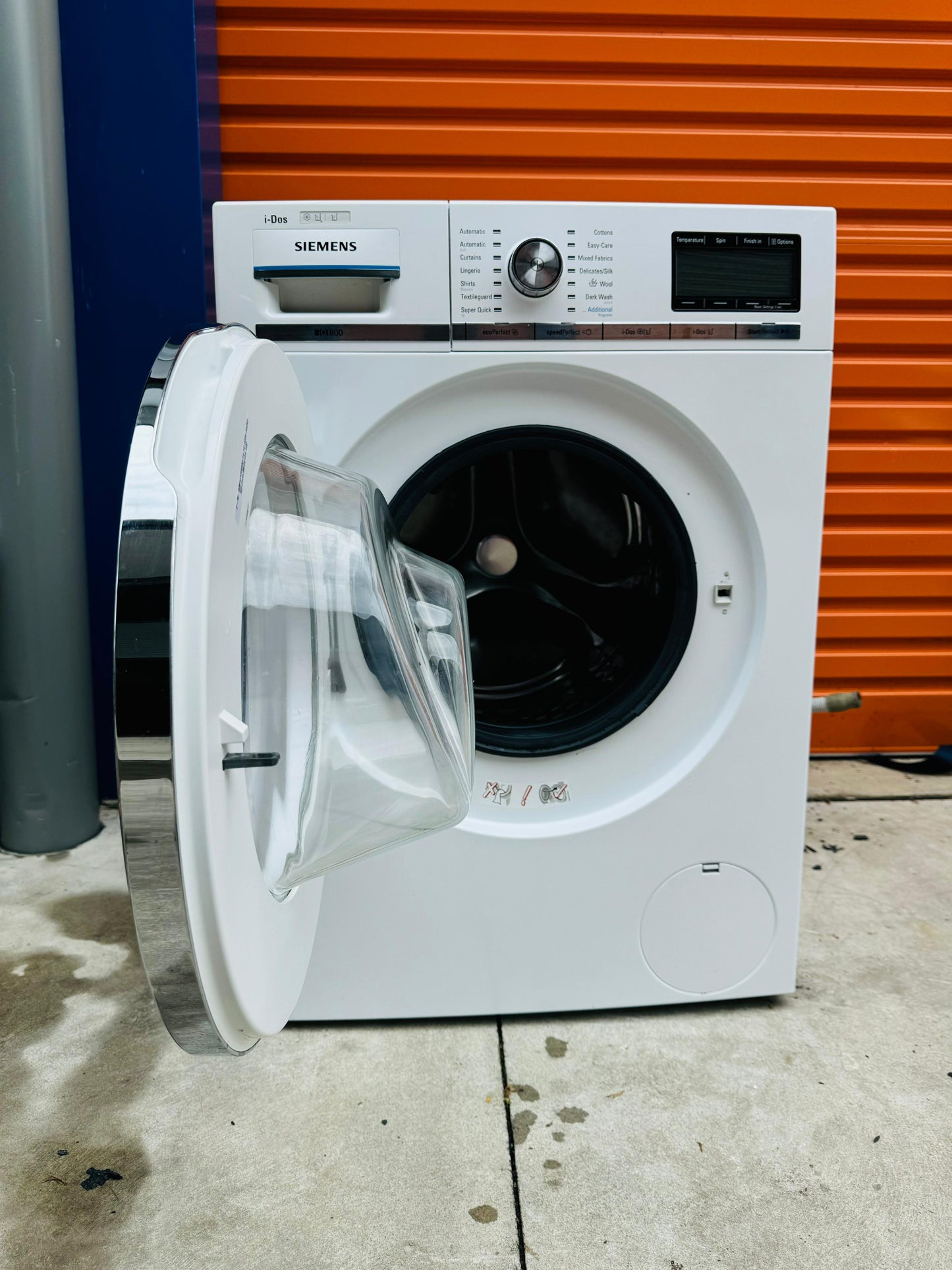 **SIEMENS 8KGS FRONT LOADER WASHING MACHINE**