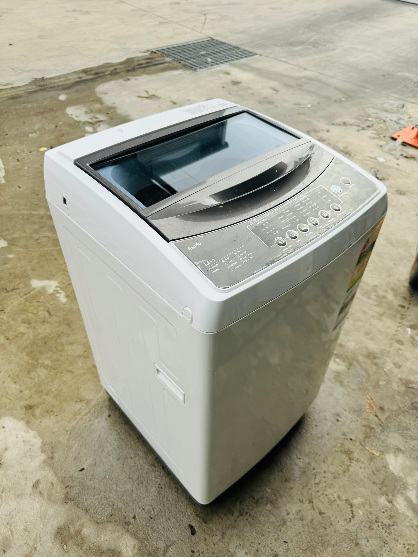 **ESATTO 5.5KGS TOP LOADER WASHING MACHINE**