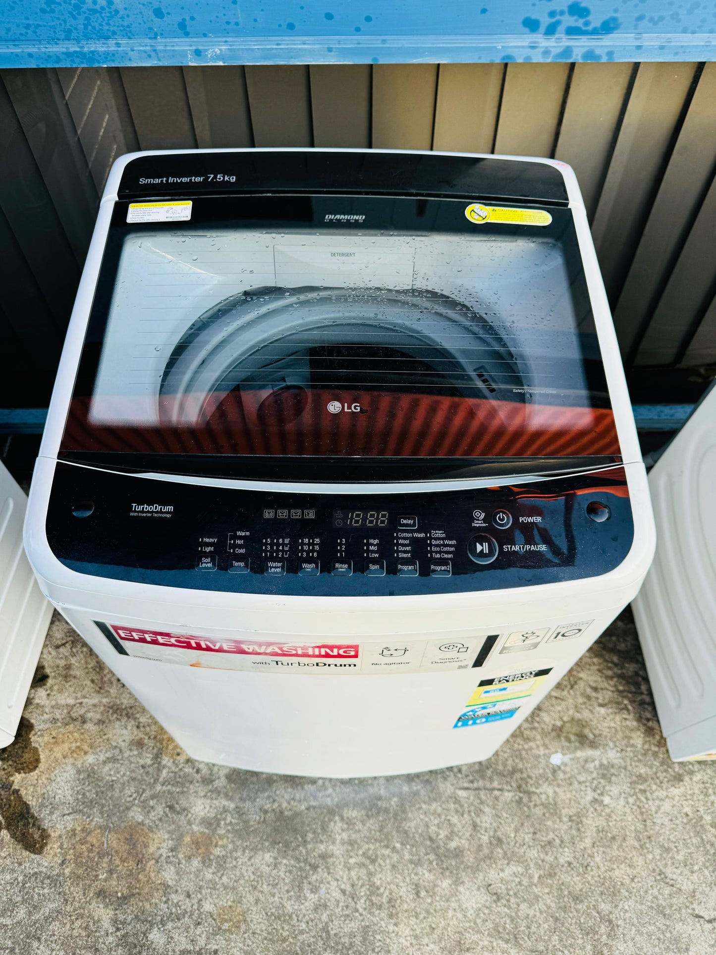 **LG 7.5KGS TOP LOADER WASHING MACHINE**