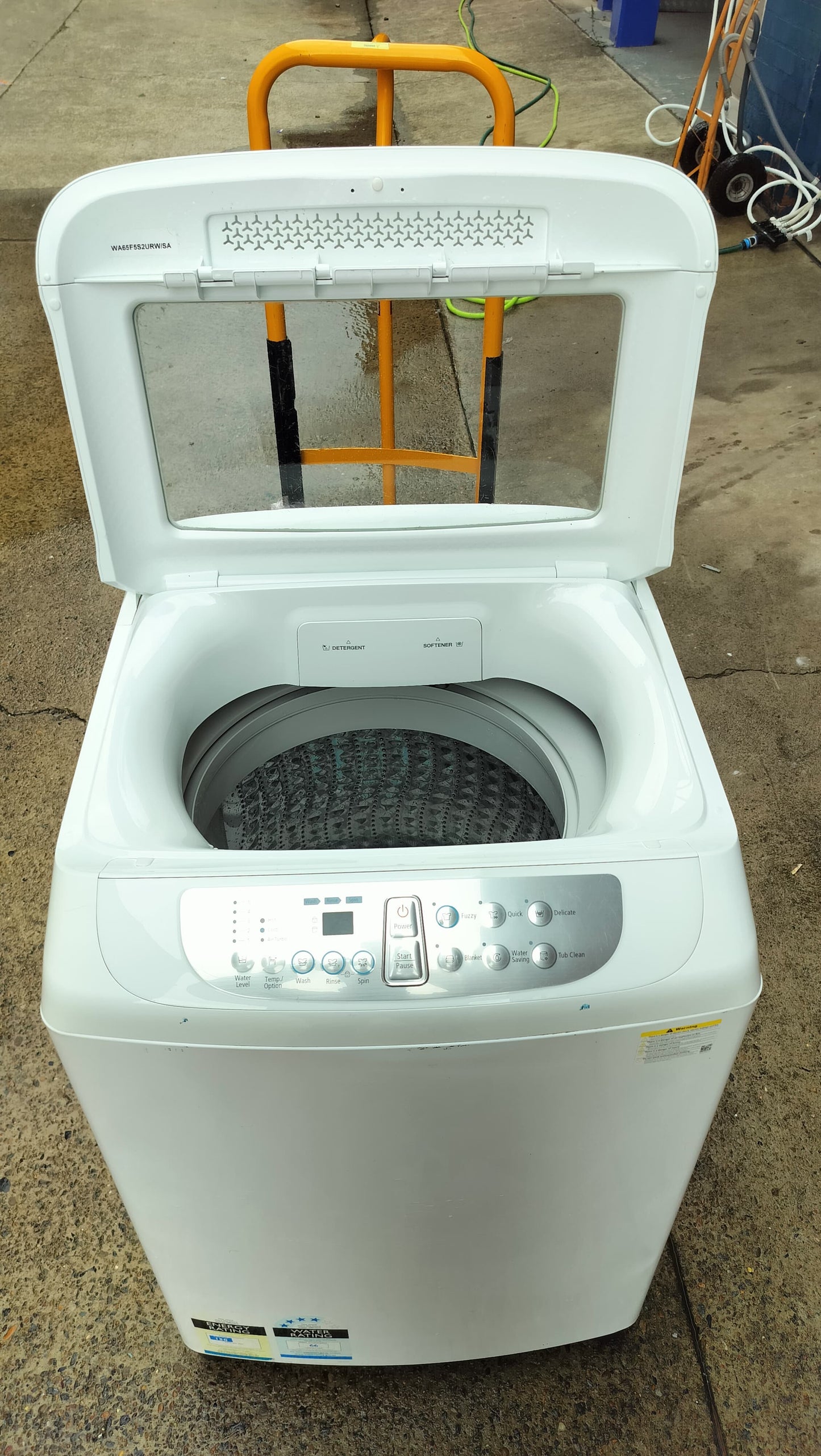 **SAMSUNG 6.5 KGS TOPLOADER WASHING MACHINE**