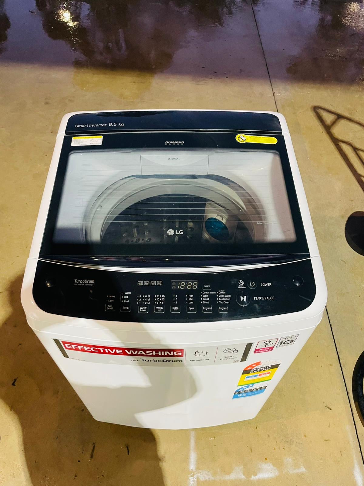 **LG 6.5 KGS TOP LOADER WASHING MACHINE**