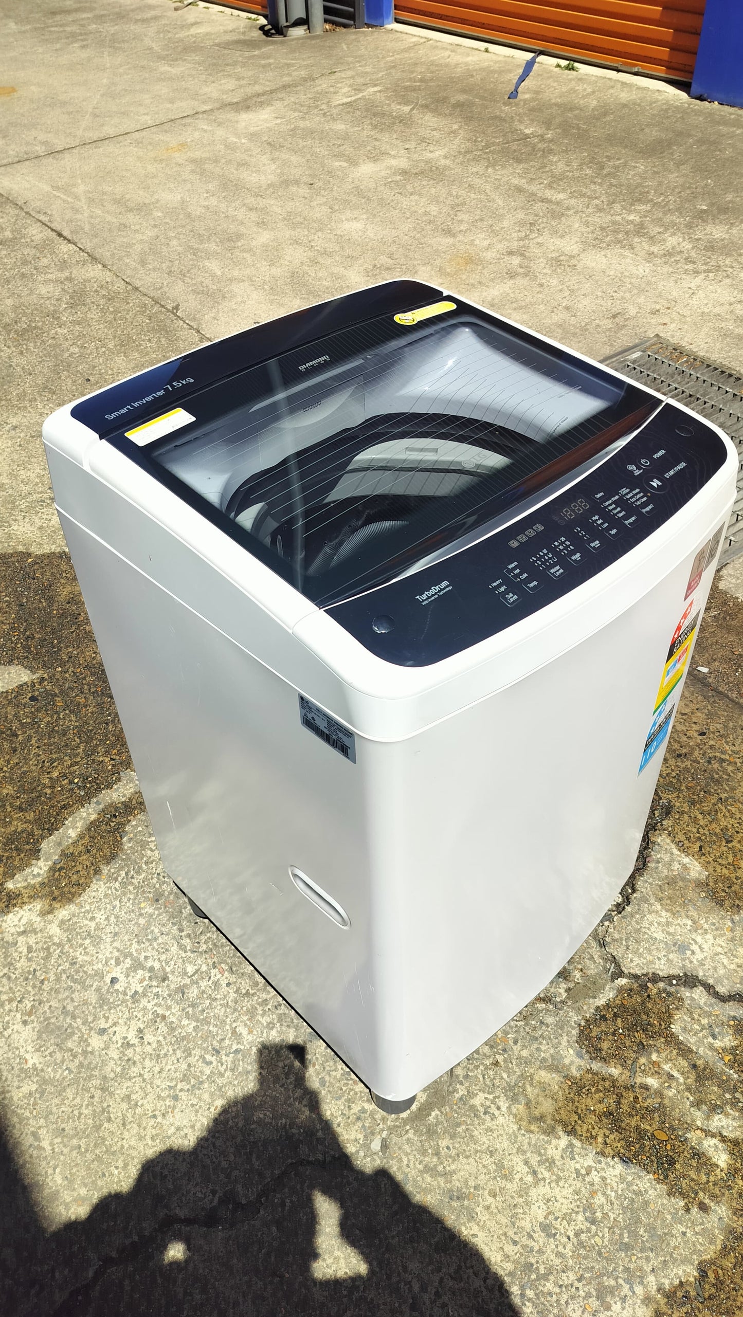 **LG 7.5kg TOP LOADER WASHING MACHINE**