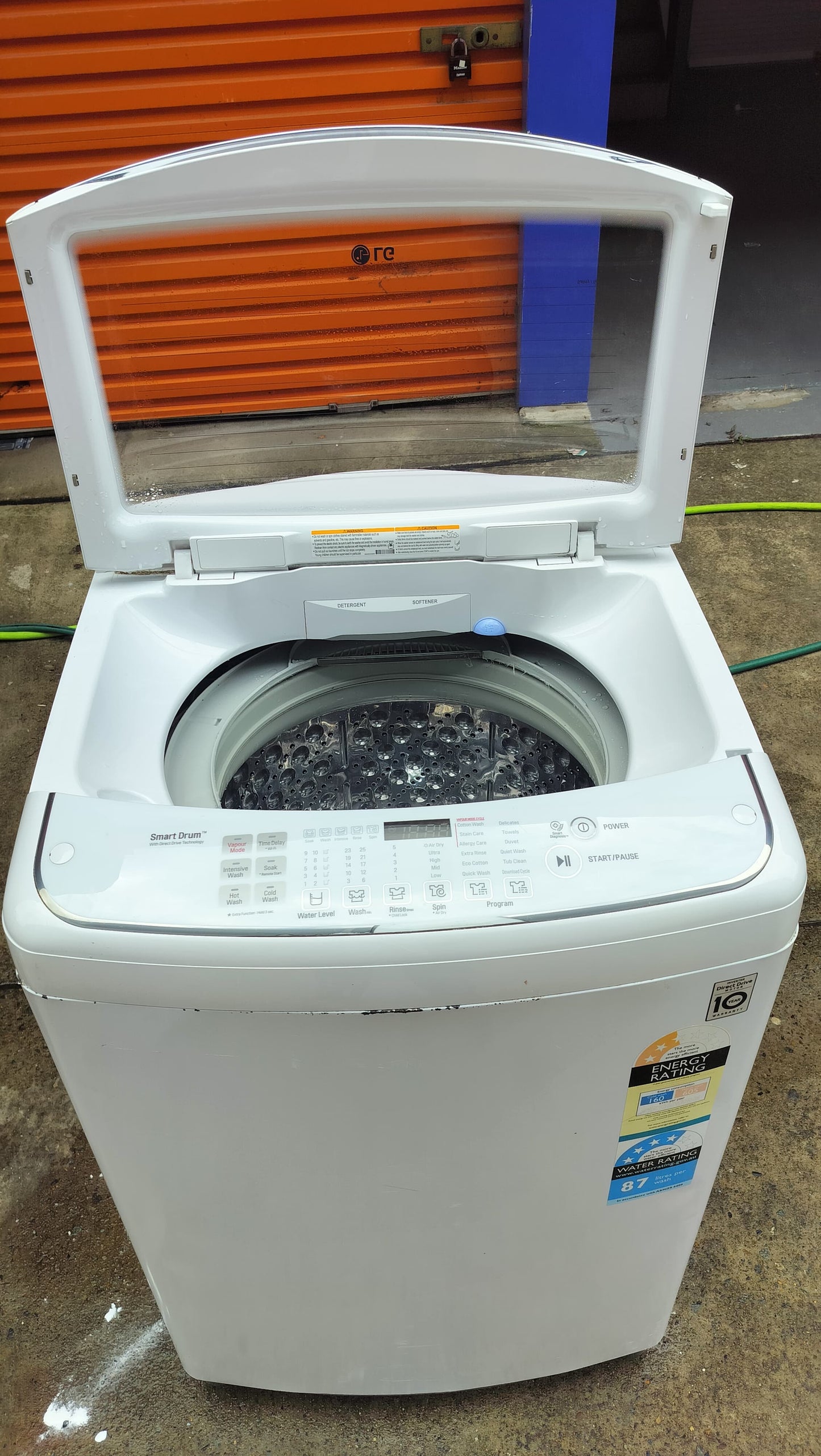 **LG 8.5 KGS TOP LOADER WASHING MACHINE**