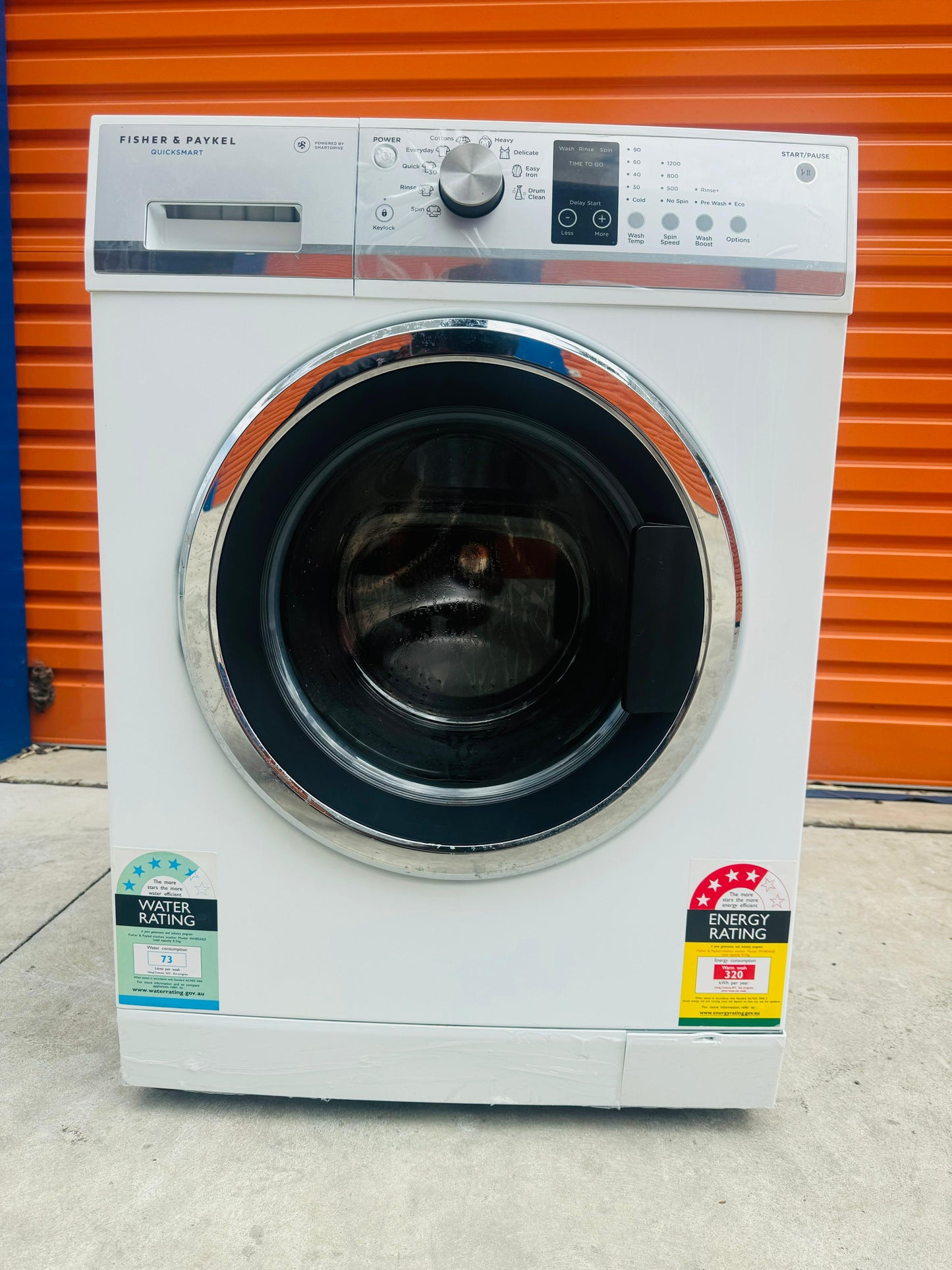 **FISHER & PAYKEL 8.5KGS FRONT LOADER WASHING MACHINE**