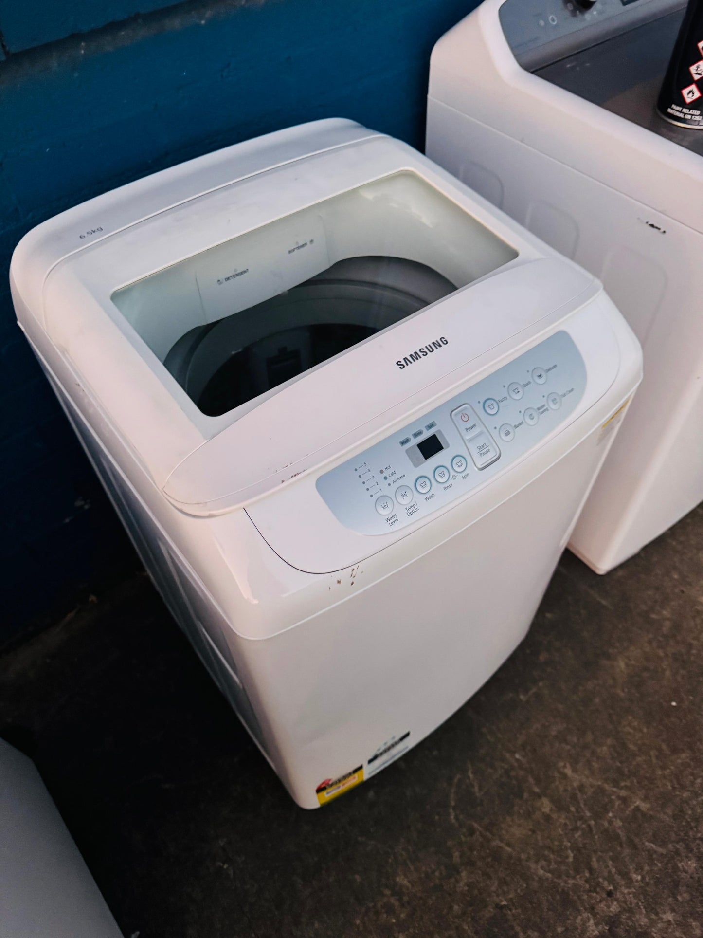 **SAMSUNG 6.5 KGS TOP LOADER WASHING MACHINE**