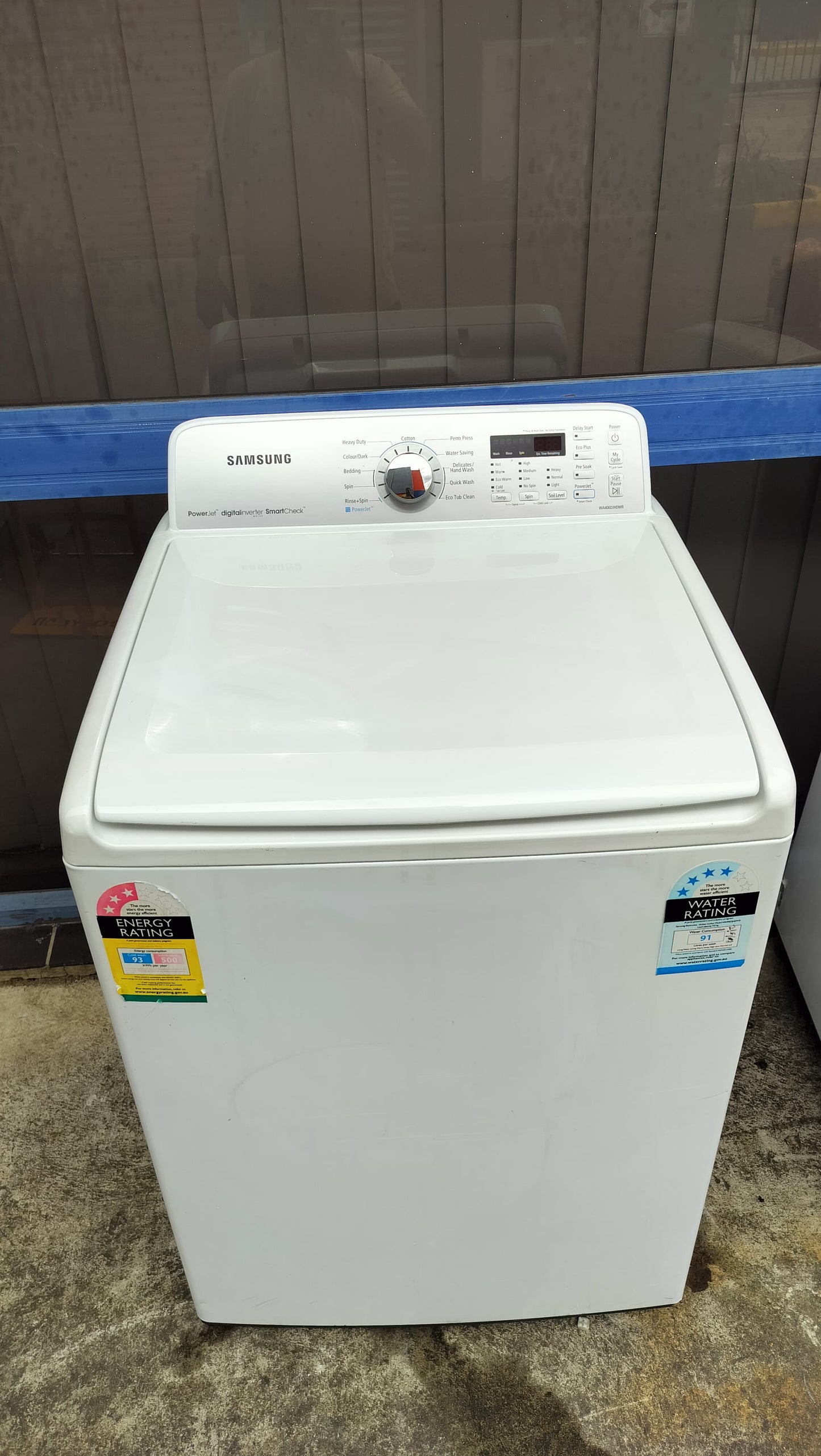 **SAMSUNG 9 KGS TOP LOADER WASHING MACHINE**