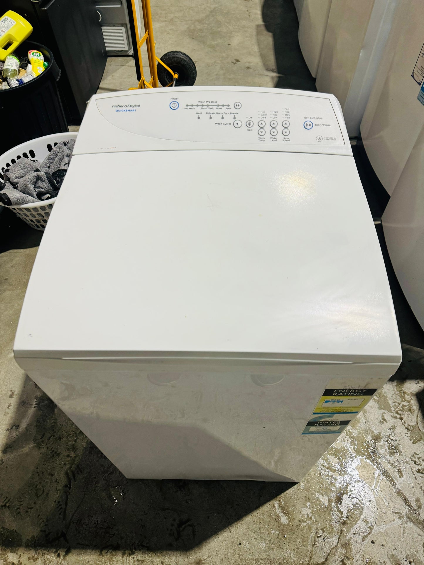 **FISHER & PAYKEL 5.5KGS TOP LOADER WASHING MACHINE**