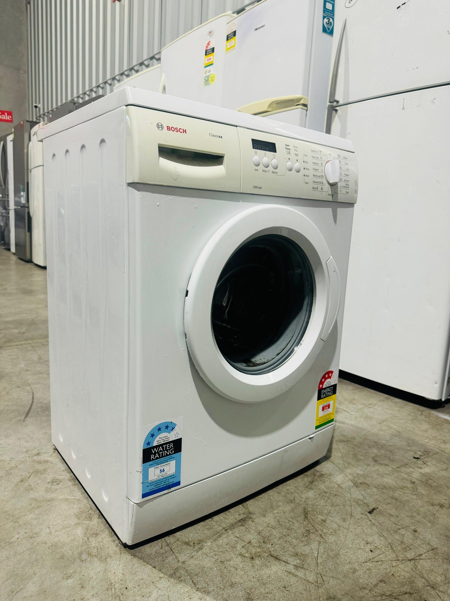 **BOSCH 6.5KGS FRONT LOADER WASHING MACHINE**