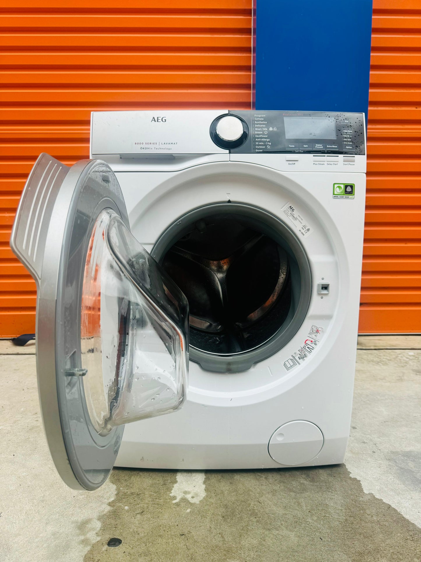 **AEG 10KGS FRONT LOADER WASHING MACHINE**