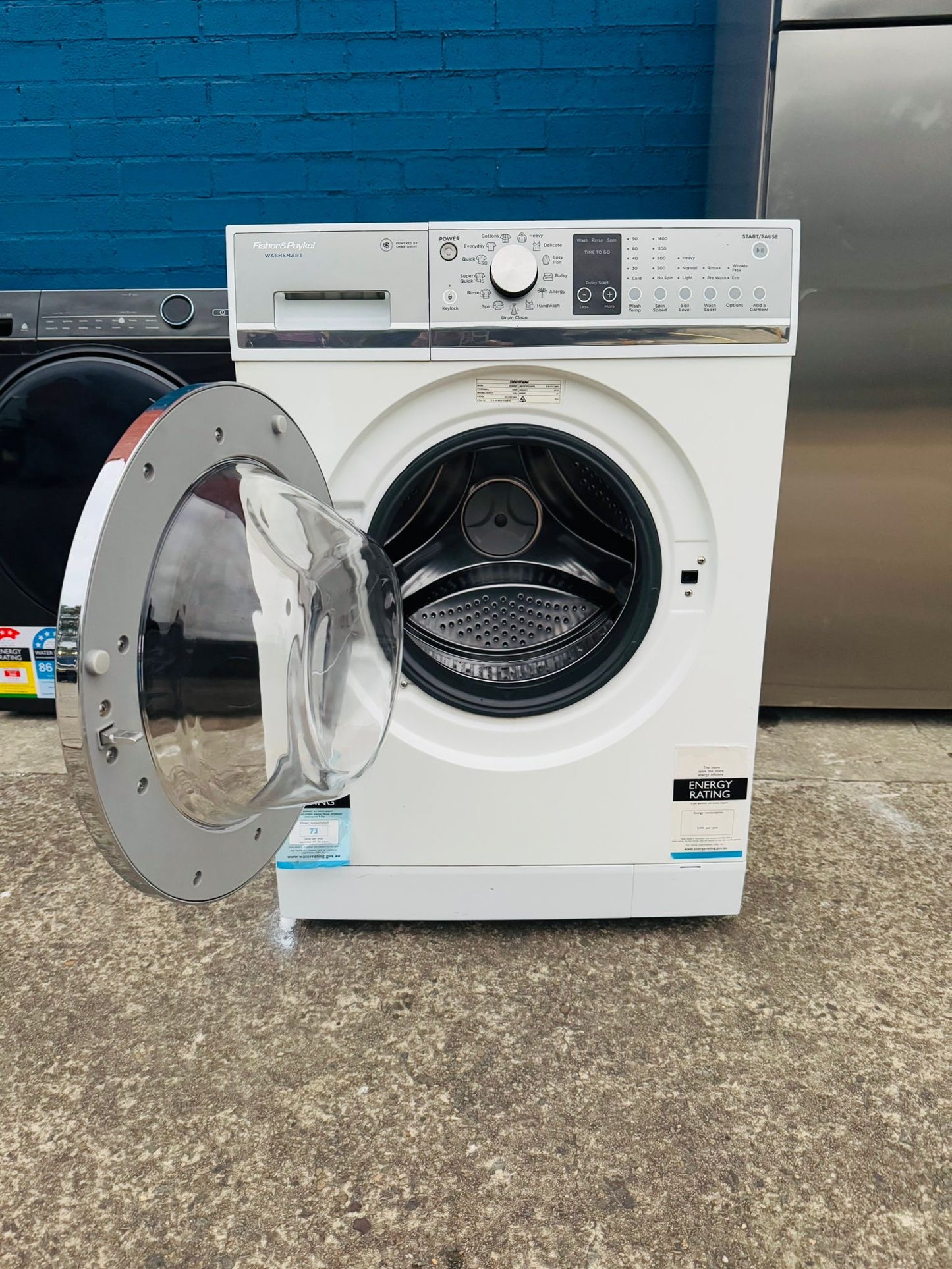 **FISHER & PAYKEL 8.5KGS FRONT LOADER WASHING MACHINE**