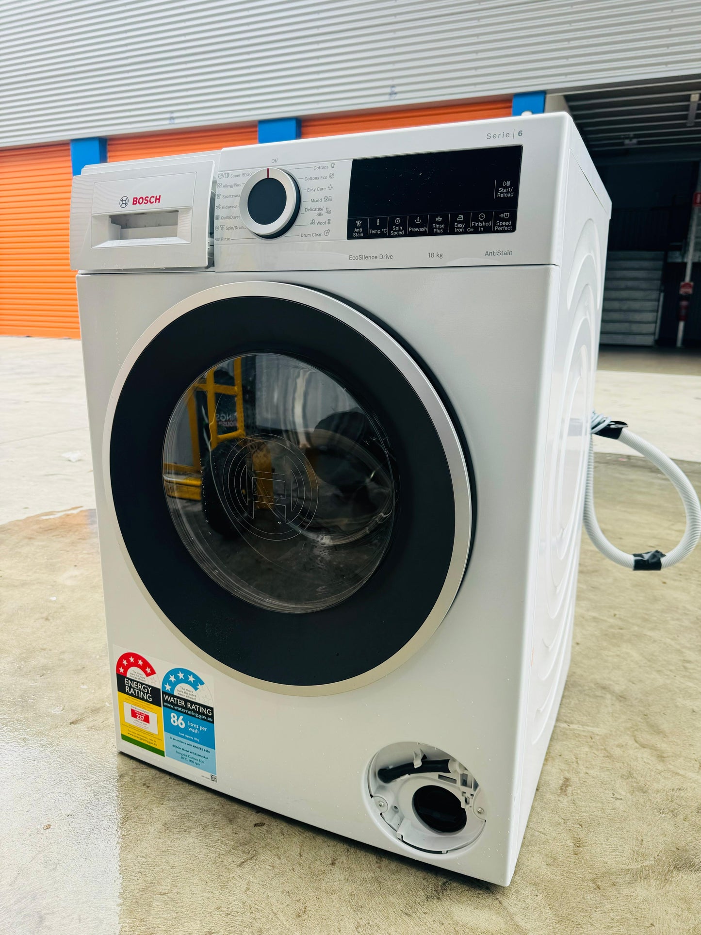 **BOSCH 10KGS FRONT LOADER WASHING MACHINE**