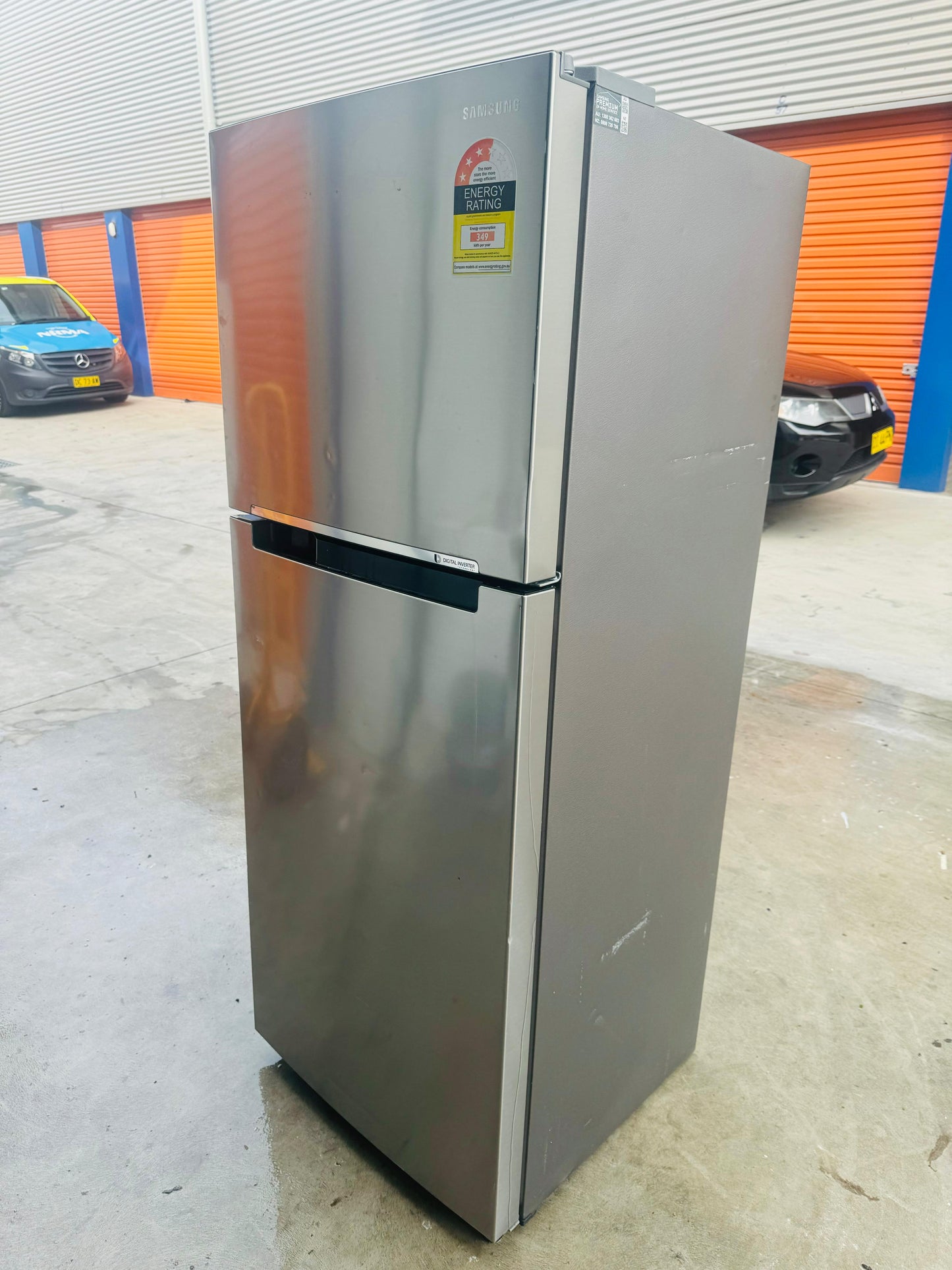 **SAMSUNG 400 LITRES FRIDGE FREEZER**