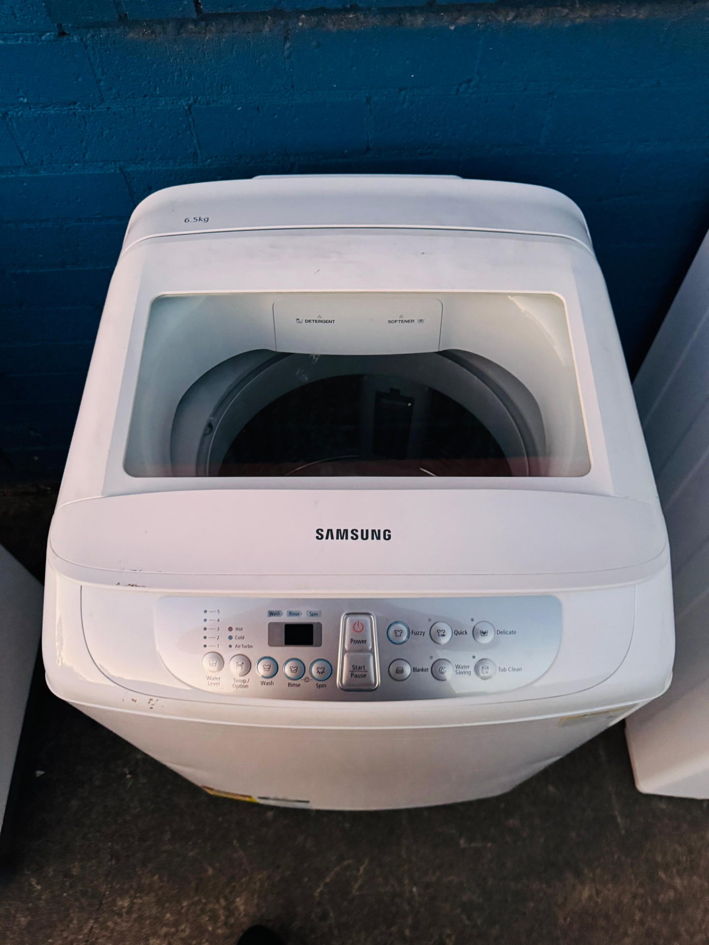 **SAMSUNG 6.5 KGS TOP LOADER WASHING MACHINE**