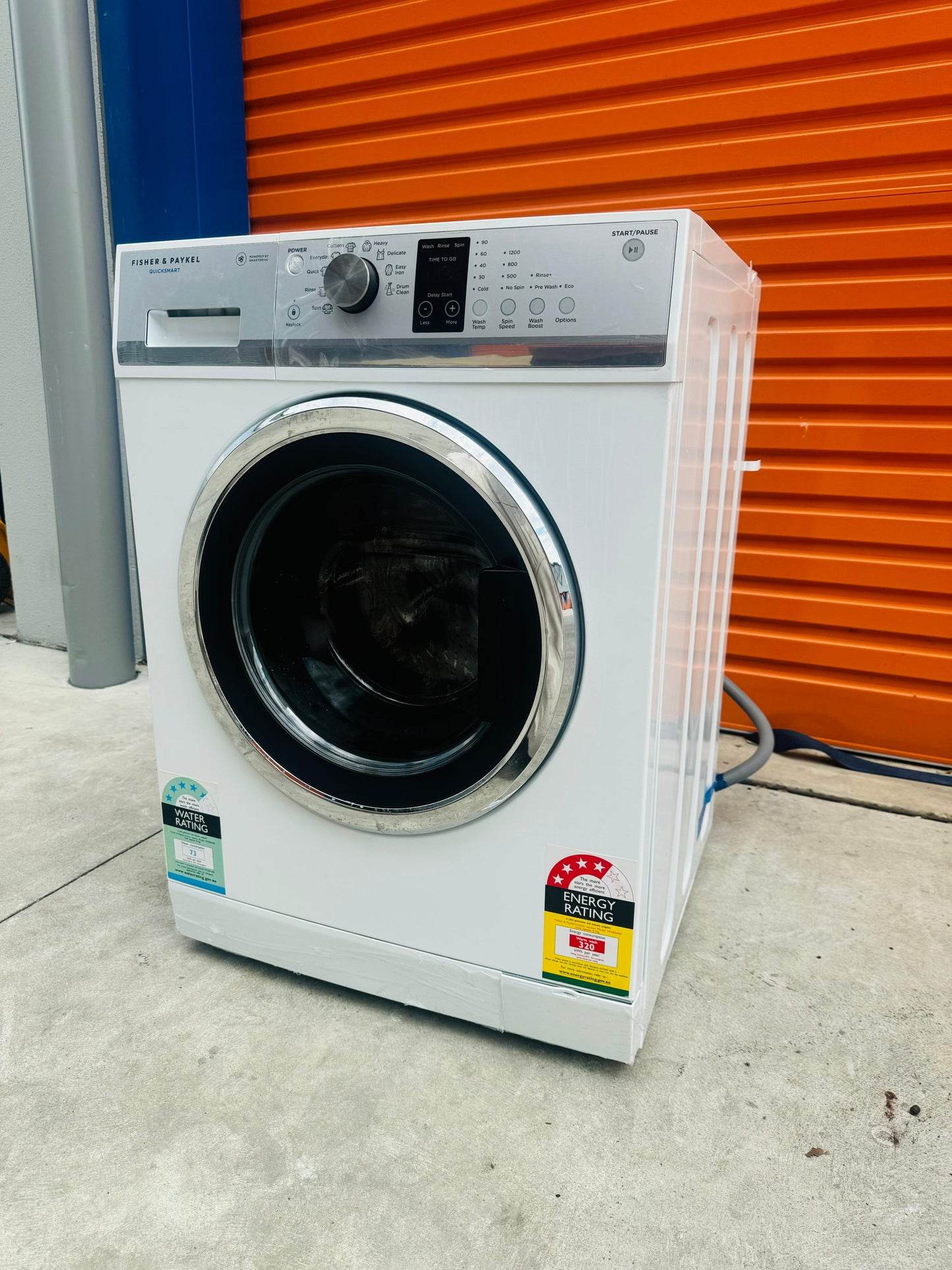 **FISHER & PAYKEL 8.5KGS FRONT LOADER WASHING MACHINE**