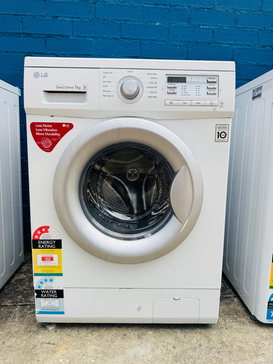 **LG 7KGS FRONT LOADER WASHING MACHINE**