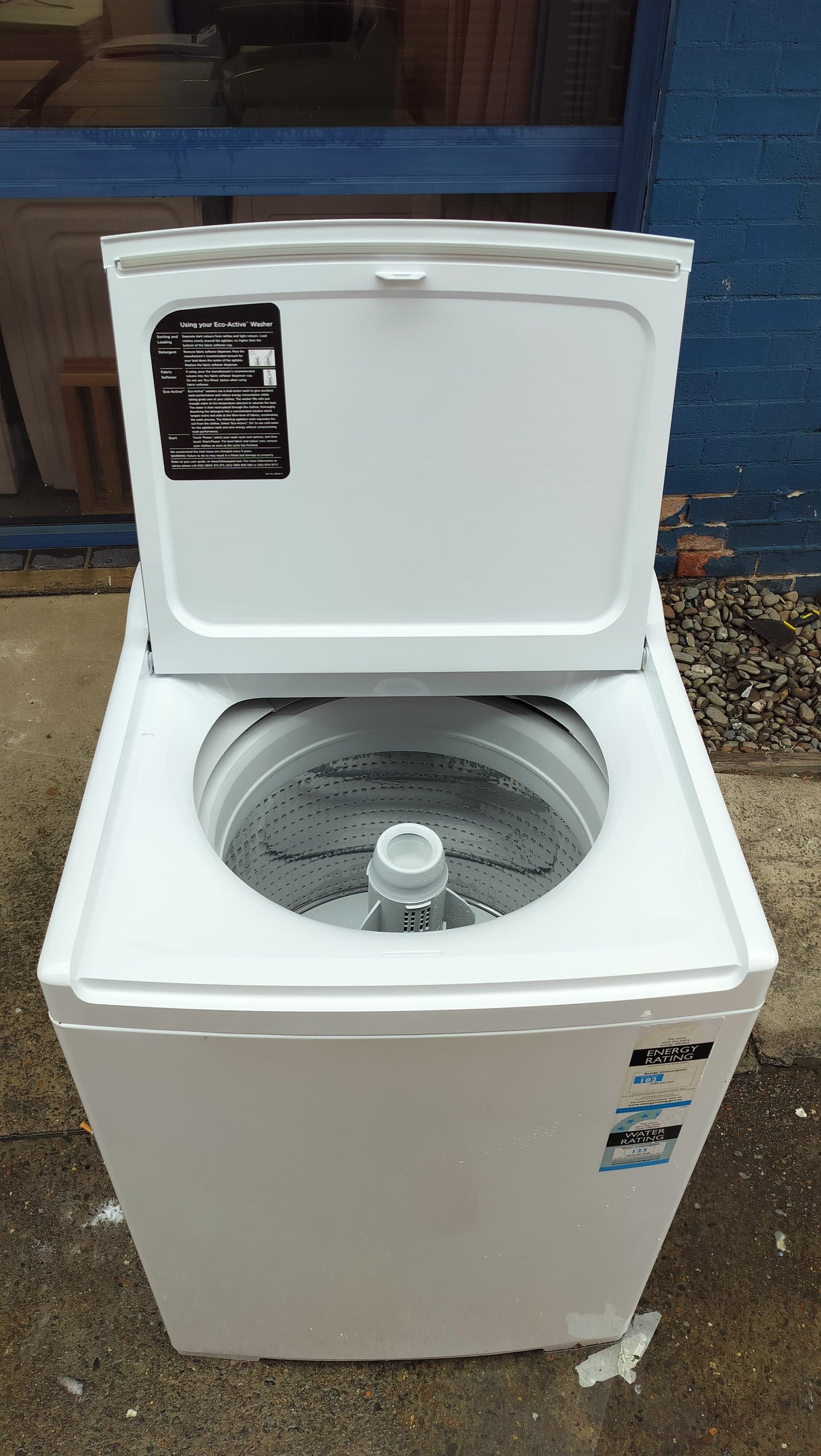 **FISHER & PAYKEL 10 KGS TOPLOADER WASHING MACHINE**