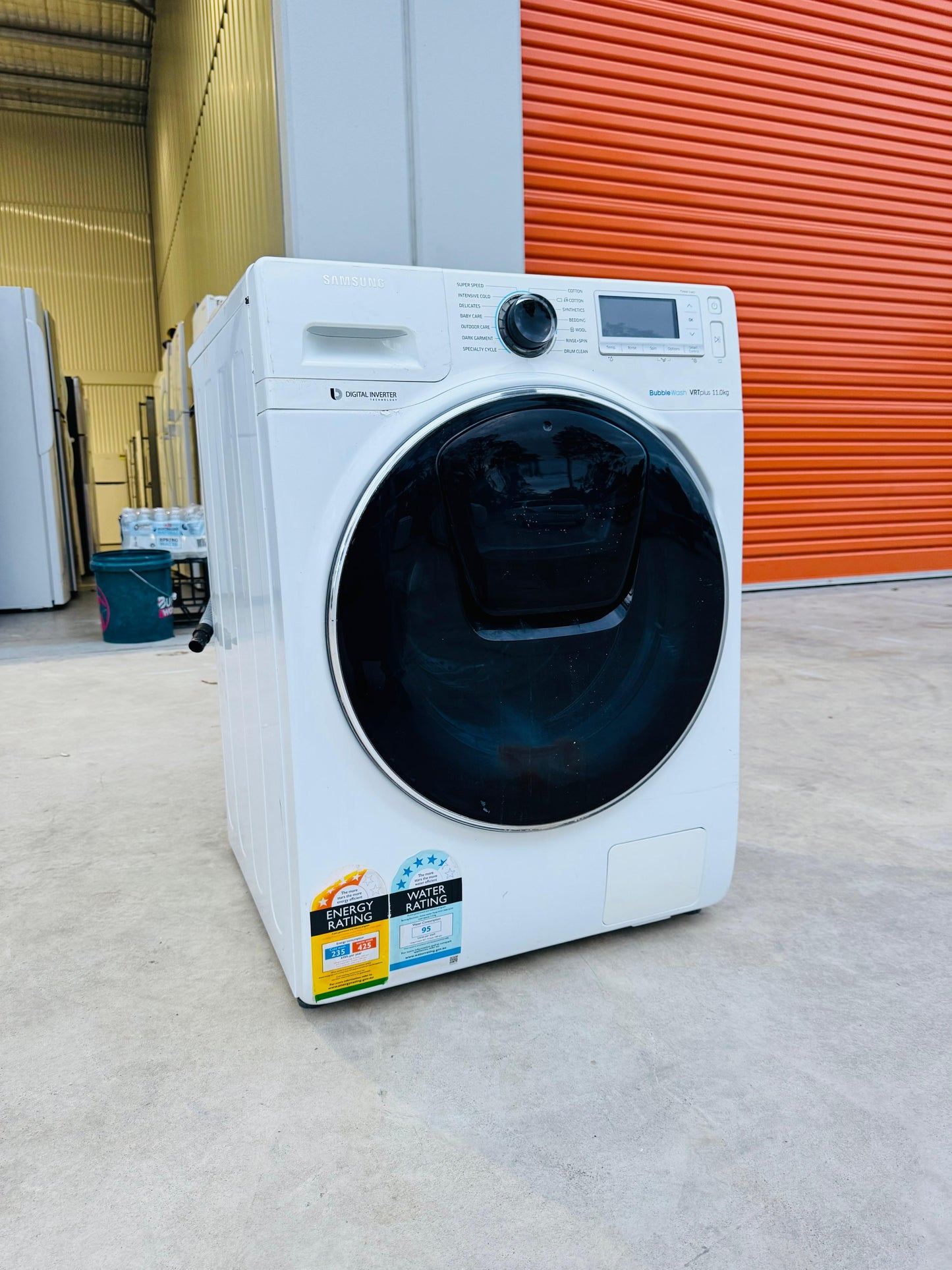 **SAMSUNG 11KGS FRONT LOADER WASHING MACHINE**