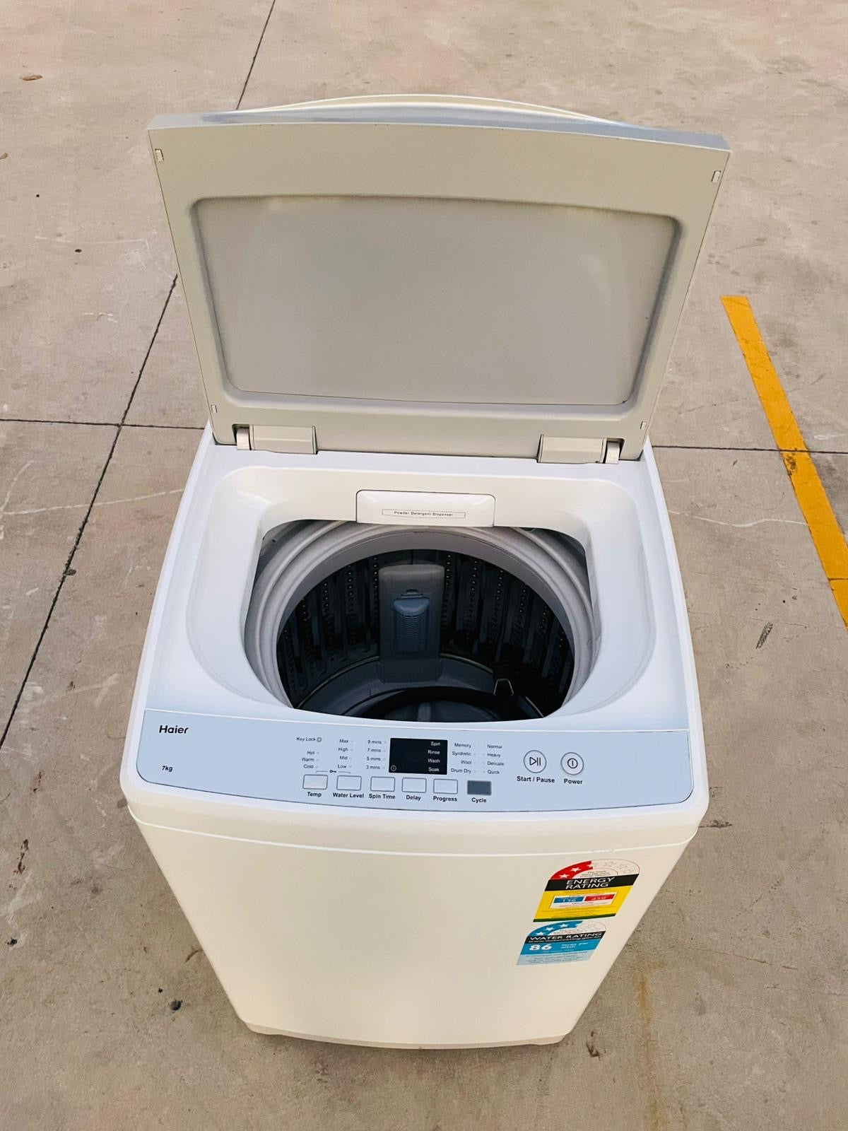 **HAIER 7 KGS TOP LOADER WASHING MACHINE**