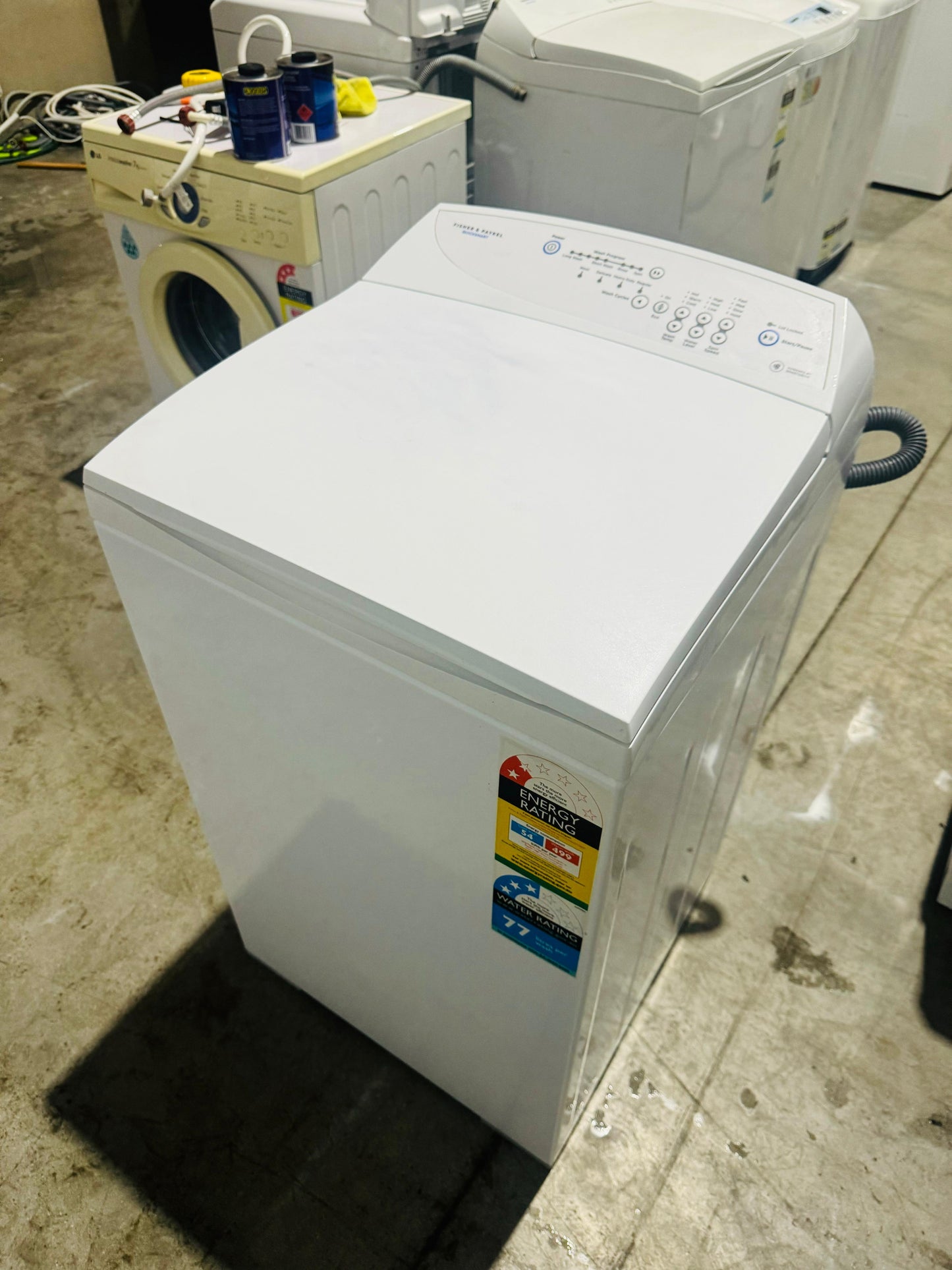 **FISHER & PAYKEL 5.5KGS TOP LOADER WASHING MACHINE**