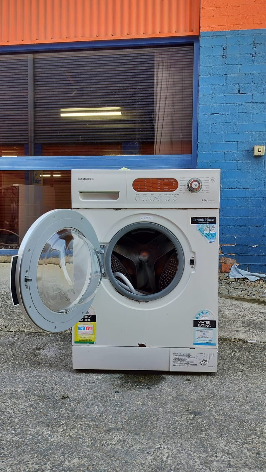 **SAMSUNG 7 KGS FRONT LOADER WASHING MACHINE**