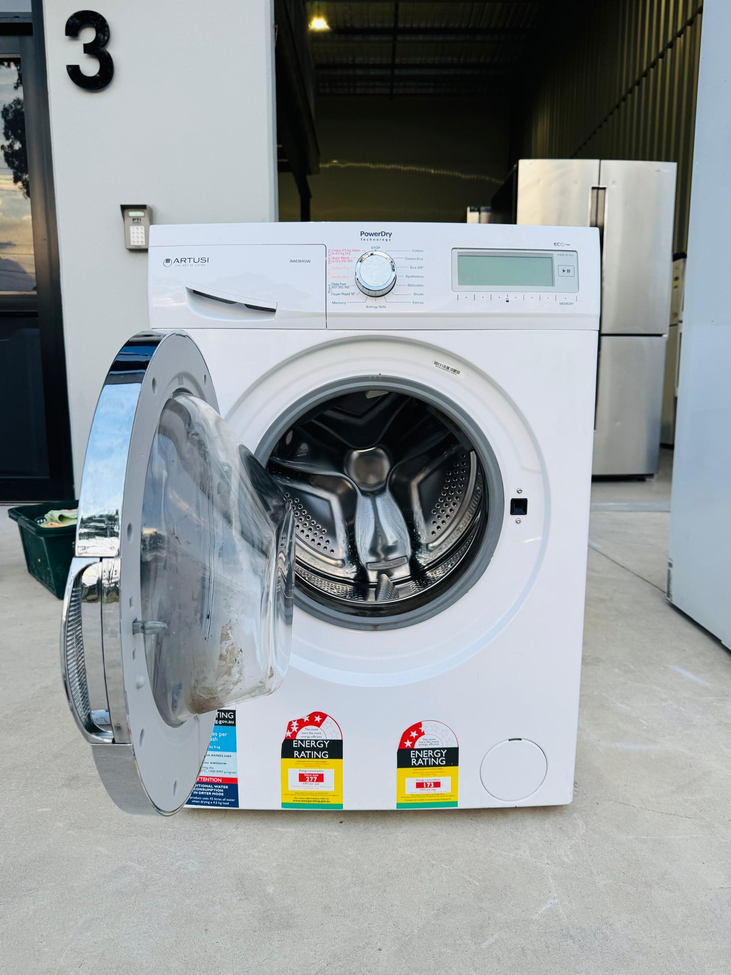 **ARTUSI 8 KGS WASHING MACHINE**