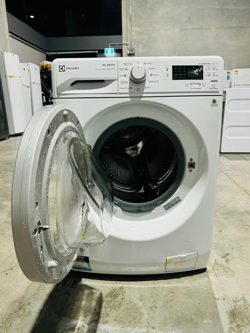 **ELECTROLUX 7KGS FRONT LOADER WASHING MACHINE**